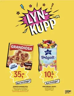 Forhåndsvisning av Coop Prix kundeavis lyn - kupp gyldig fra 24/09/2026