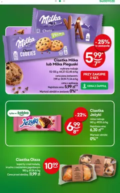 Pogląd oferty "Żabka gazetka" - ważna od 17.06.2026 | Strona: 48 | Produkty: Słodycze, Milka, Ciastka