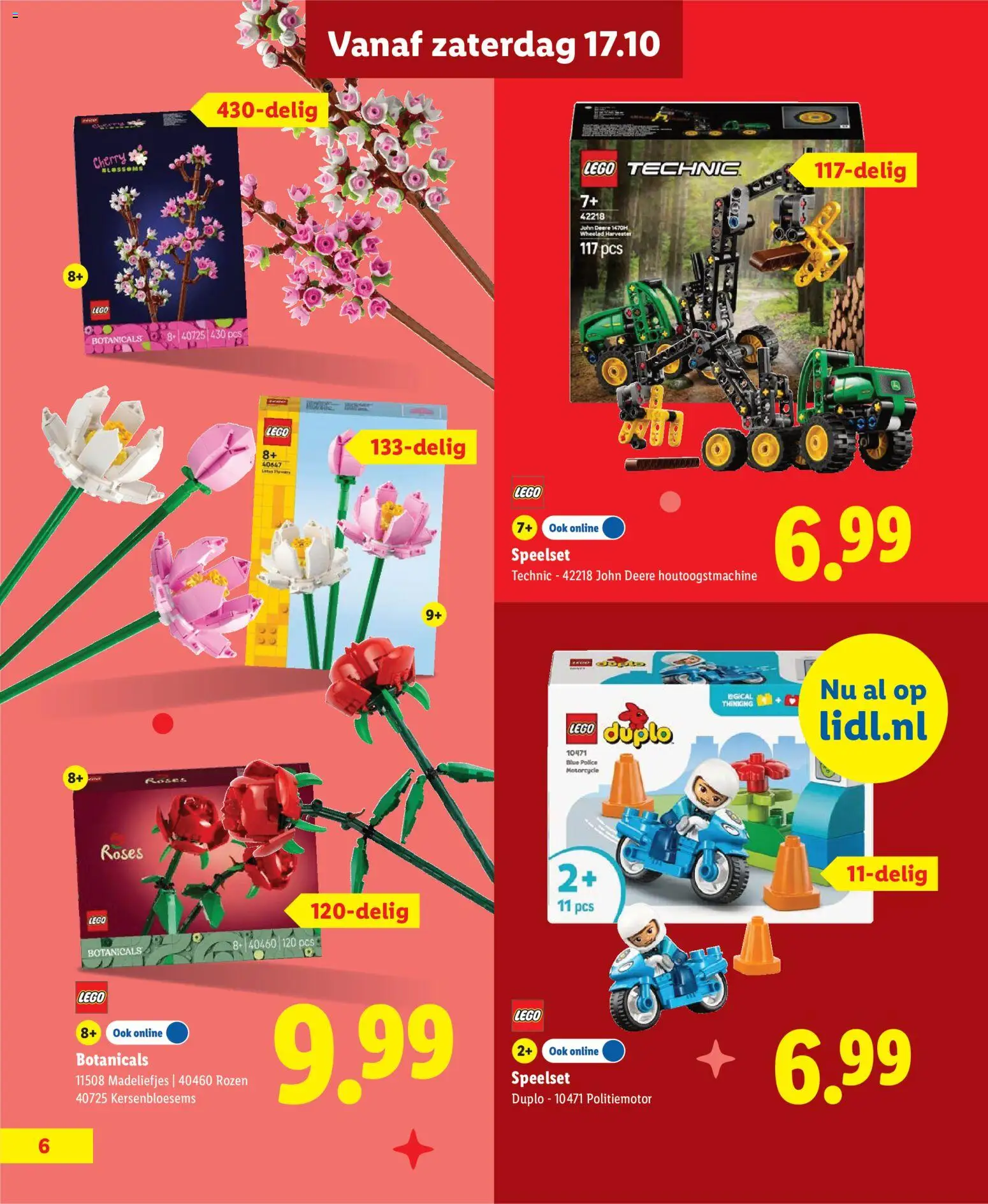 {H1} | Pagina: 6 | Producten: Lotus, LEGO, LEGO DUPLO