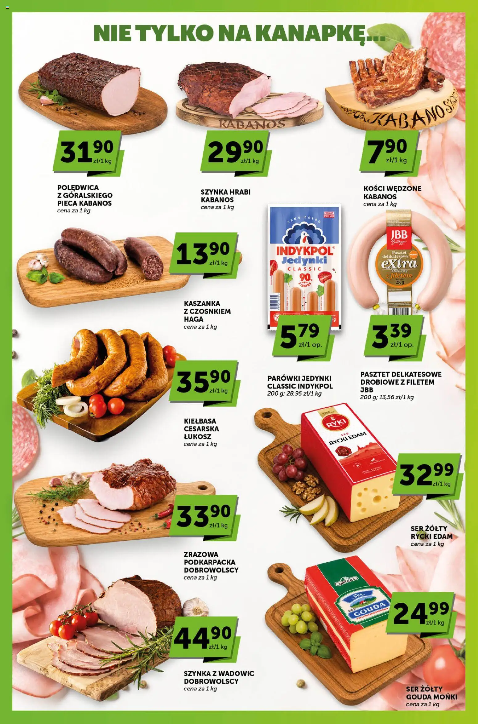 Groszek gazetka - Sprawdź, co więcej od 30.07.2026 | Strona: 3 | Produkty: Ser żółty, Parówki, Szynka, Ser