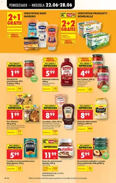 Pogląd oferty "Sos Culineo, 520 g, spaghetti, boloński, słodko-kwaśny, meksykański" - ważna od 22.06.2026 | Strona: 62