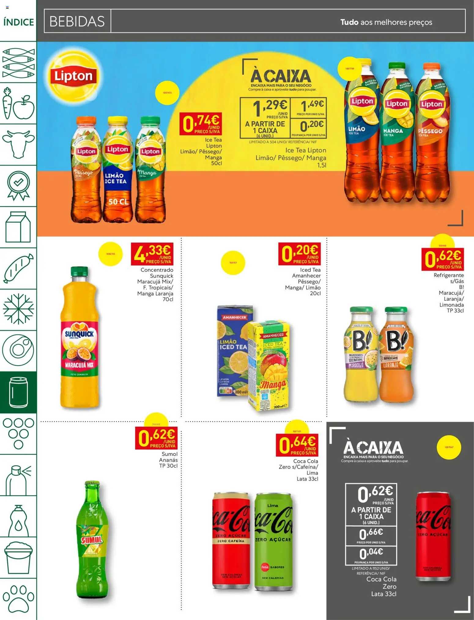 Recheio folheto Madeira │ válido de 21/07/2026 | Página: 24 | Produtos: Refrigerante, Caixa, Açúcar