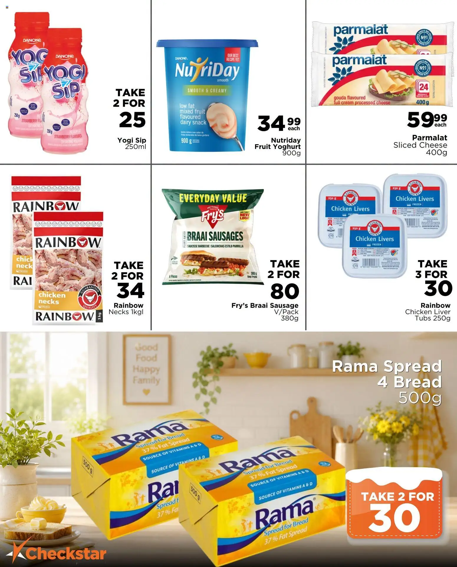 New Check Star catalogue – valid from 12/08/2026 | Page: 8 | Products: Spread, Frozen chicken, Cream, Sausage