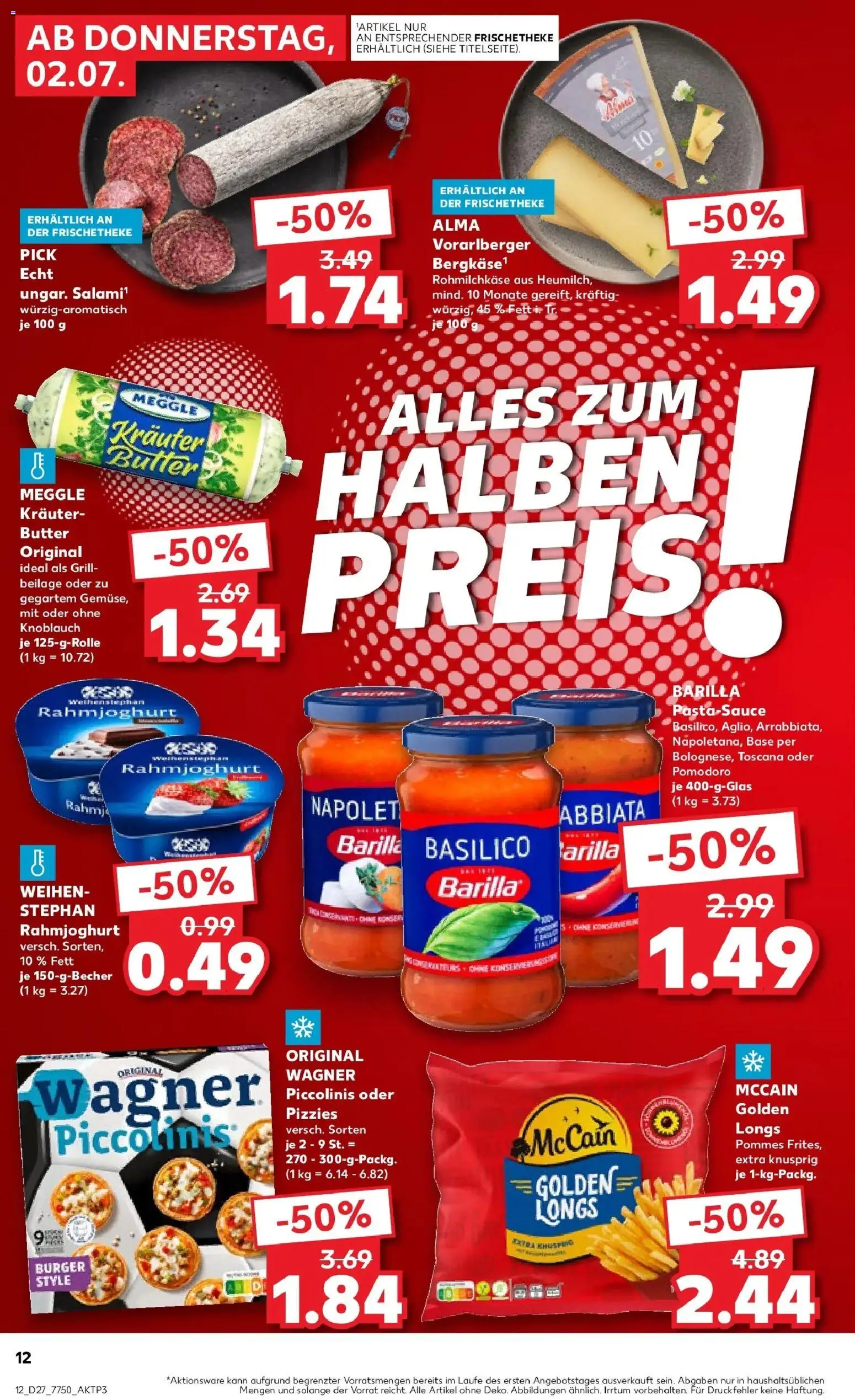 Kaufland Prospekt Viersen – gültig ab 29.06.2026 | Seite: 23 | Produkte: Grill, Barilla, McCain, Knoblauch