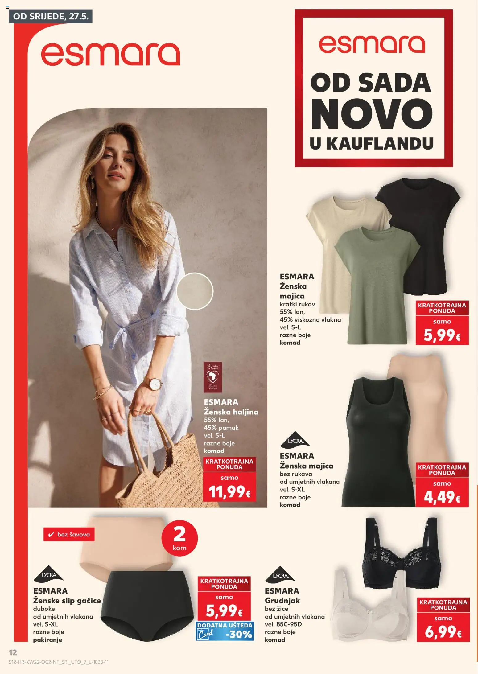 Kaufland HR akciós ujság - amely érvényes a következő dátumtól: 27.05.2026 | Oldal: 12