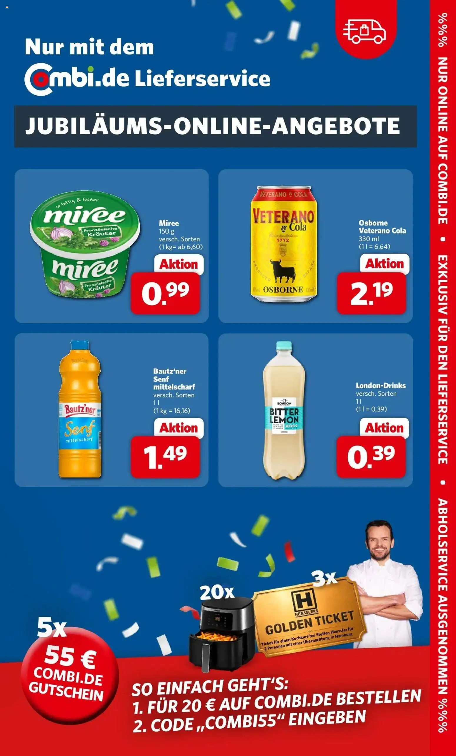 Combi Prospekt Twistringen – gültig ab 07.09.2026 | Seite: 31 | Produkte: Osborne, Cola