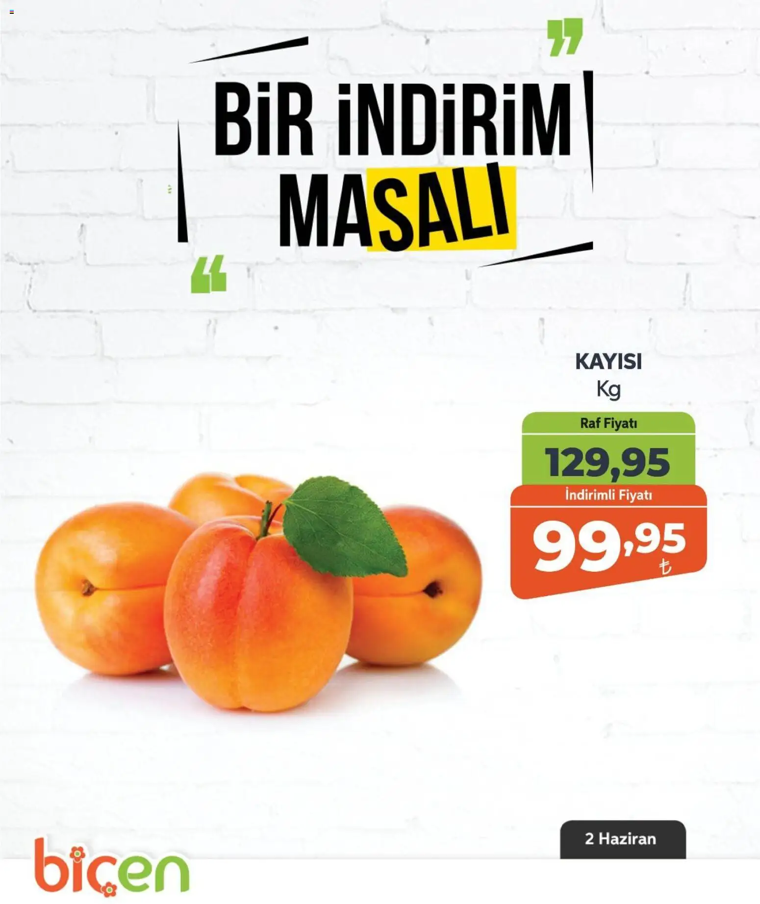 Biçen Market - Bir İndirim MaSalı - meyve - 02.06.2026 tarihinden itibaren geçerlidir | Sayfa: 3