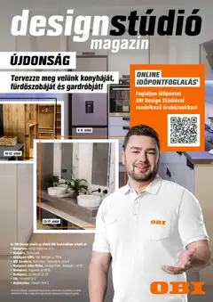 OBI - Designstúdió magazin - amely érvényes a következő dátumtól: 10.02.2026