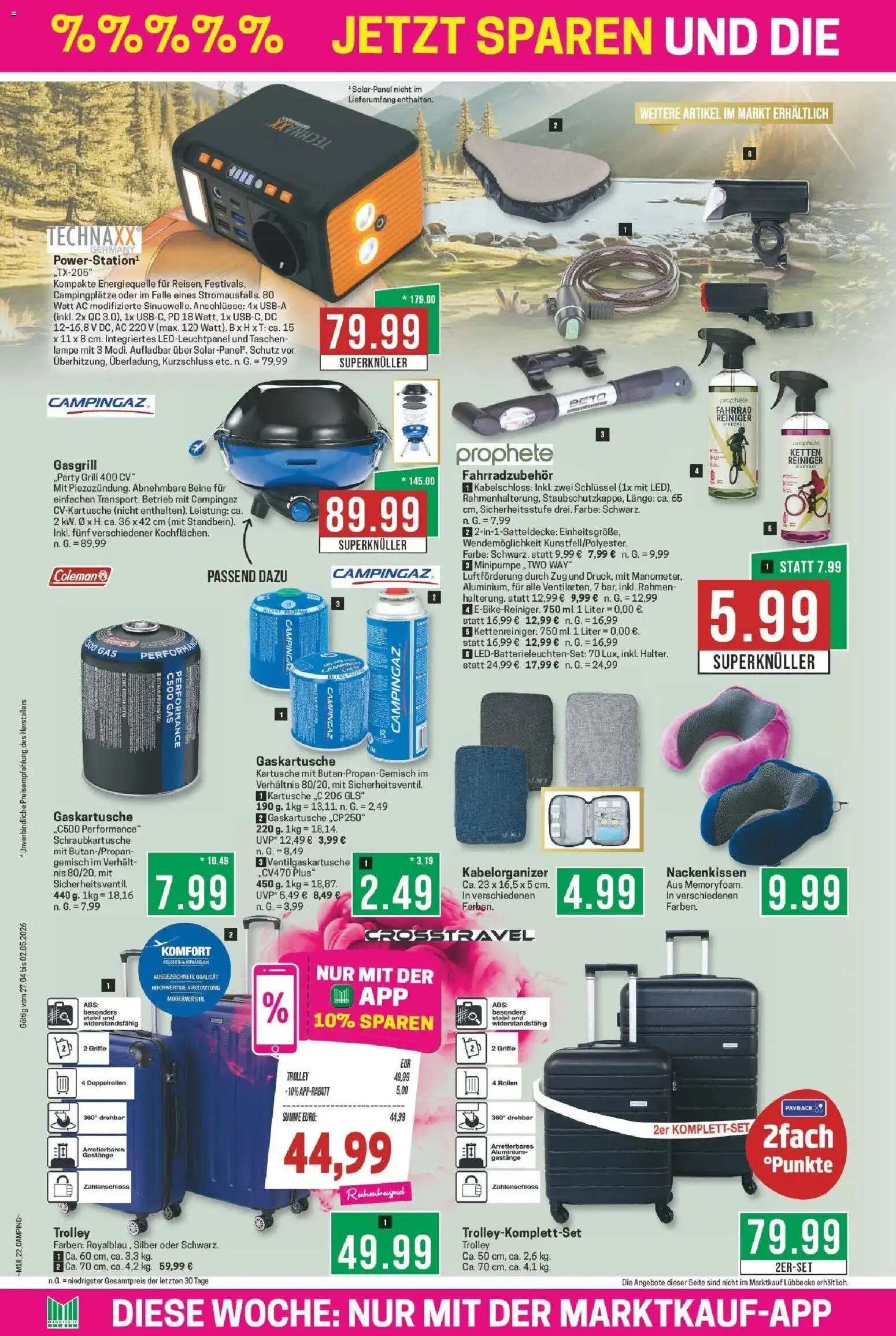 Marktkauf Prospekt Bad Salzuflen	 – gültig ab 27.04.2026 | Seite: 24 | Produkte: Grill, Lampe