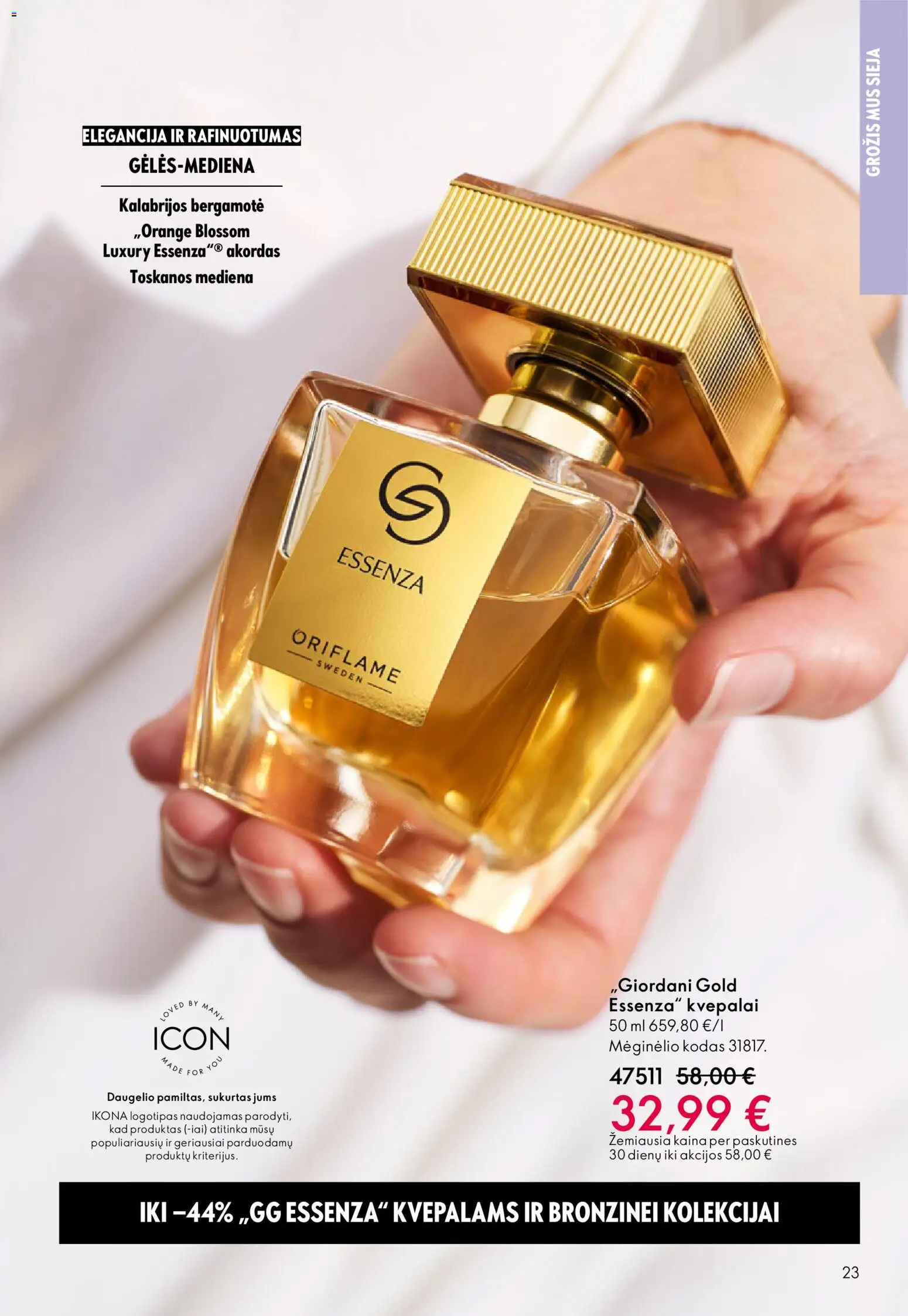 Oriflame akcijos nuo 13.05.2026 | Puslapis: 23 | Prekių: Kvepalai