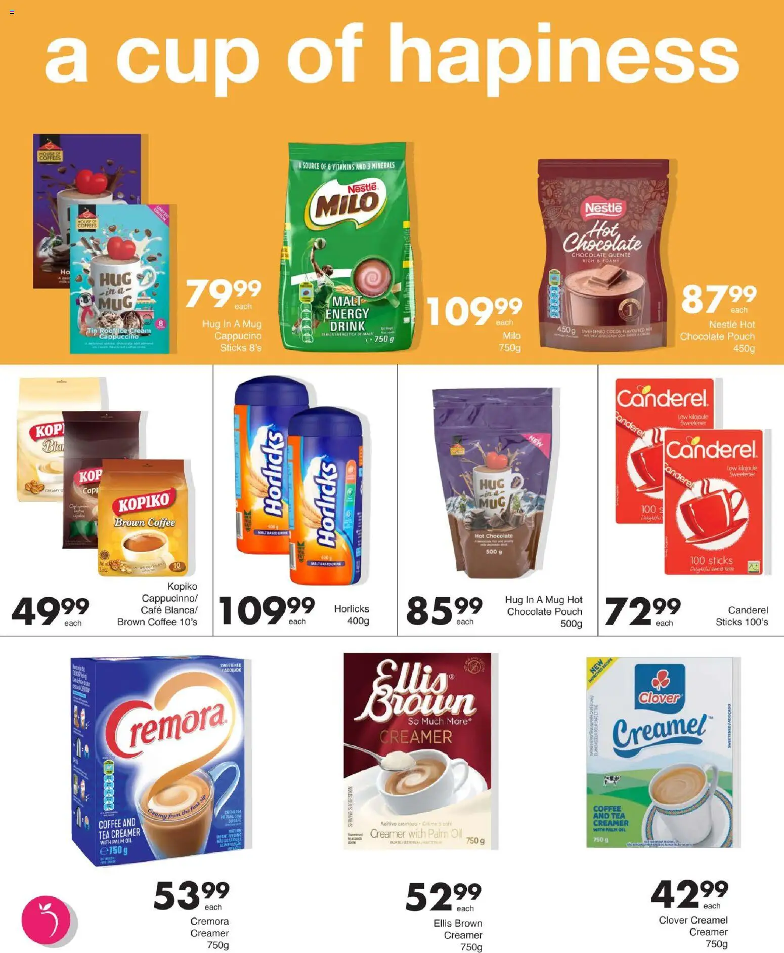 New Save catalogue – valid from 29/09/2026 | Page: 34 | Products: Hot chocolate, Creamer, Oil, Coffee
