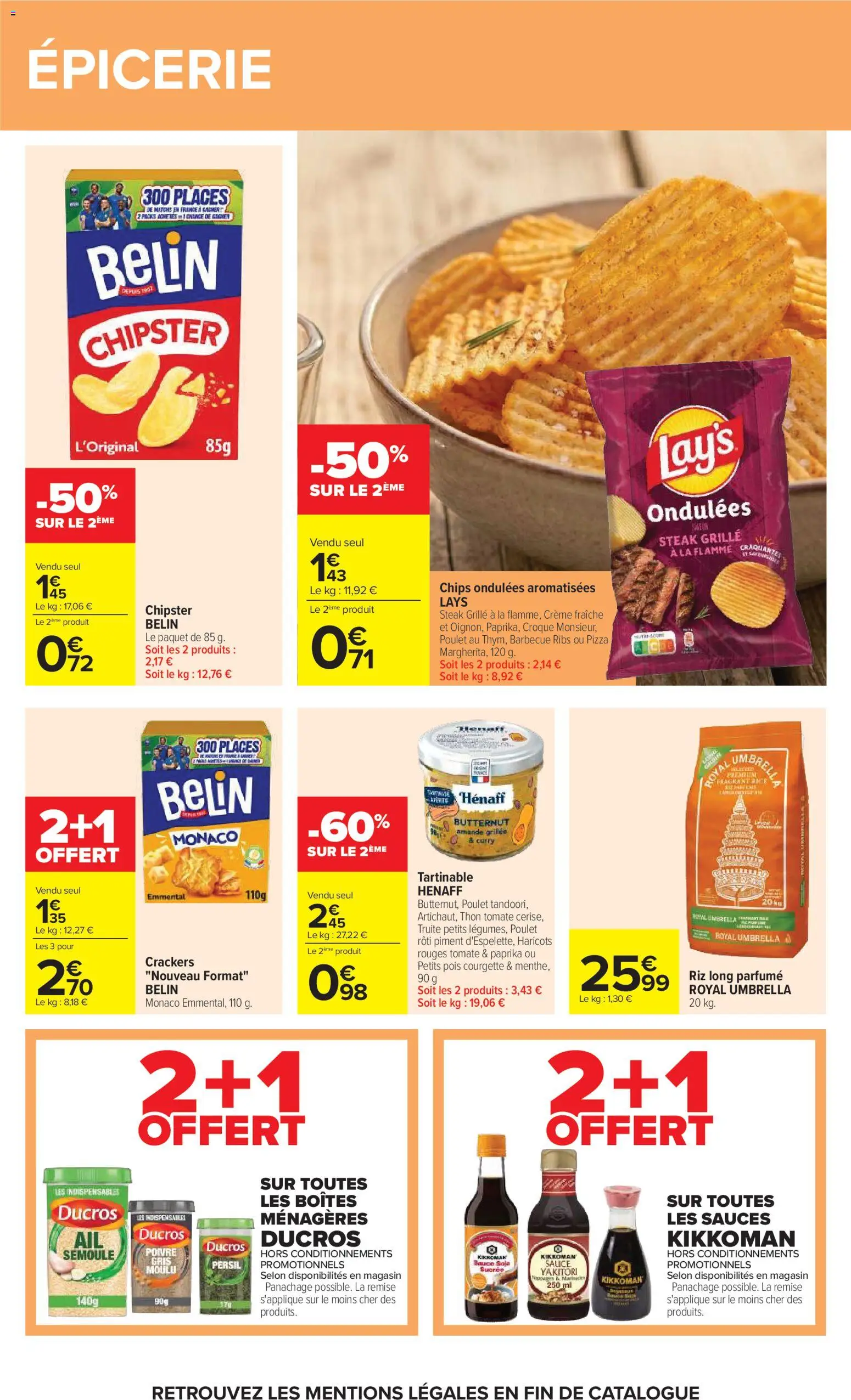 {H1} | Page: 41 | Produits: Paprika, Courgette, Ribs, Crème fraiche