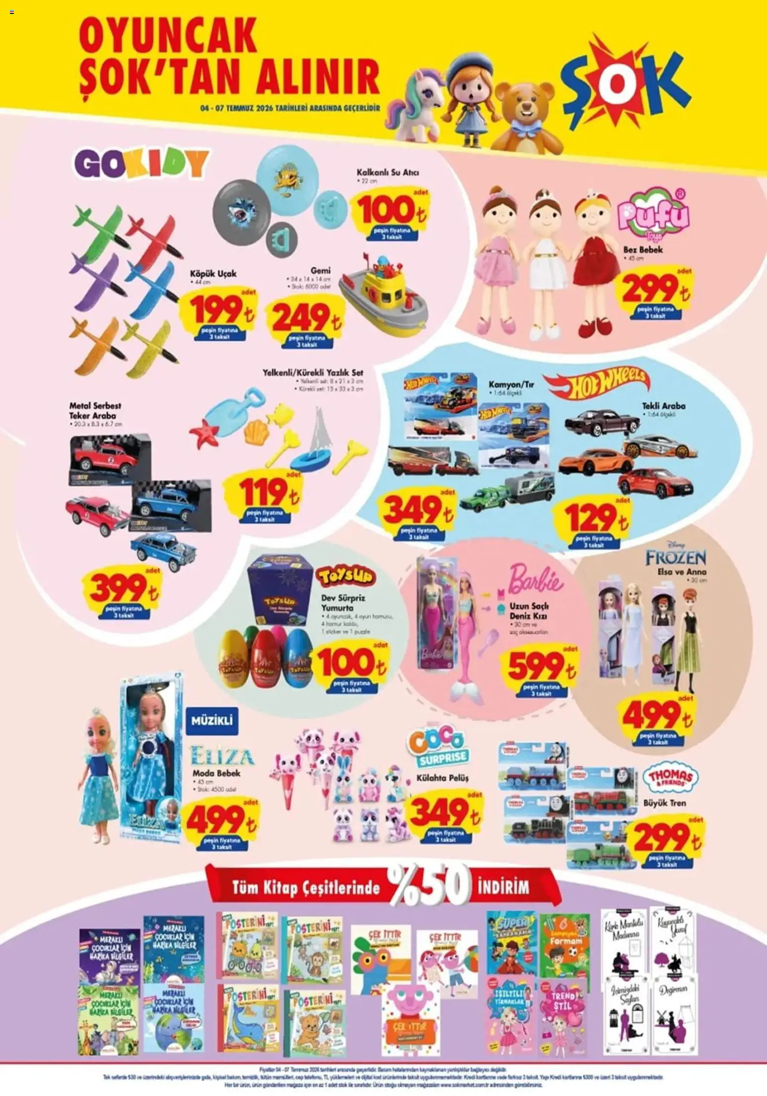 Şok Market - Hafta sonu fırsatları - 04 Temmuz 2026 tarihinden itibaren geçerlidir | Sayfa: 2 | Ürünler: Yumurta, Su, Bağlayıcı