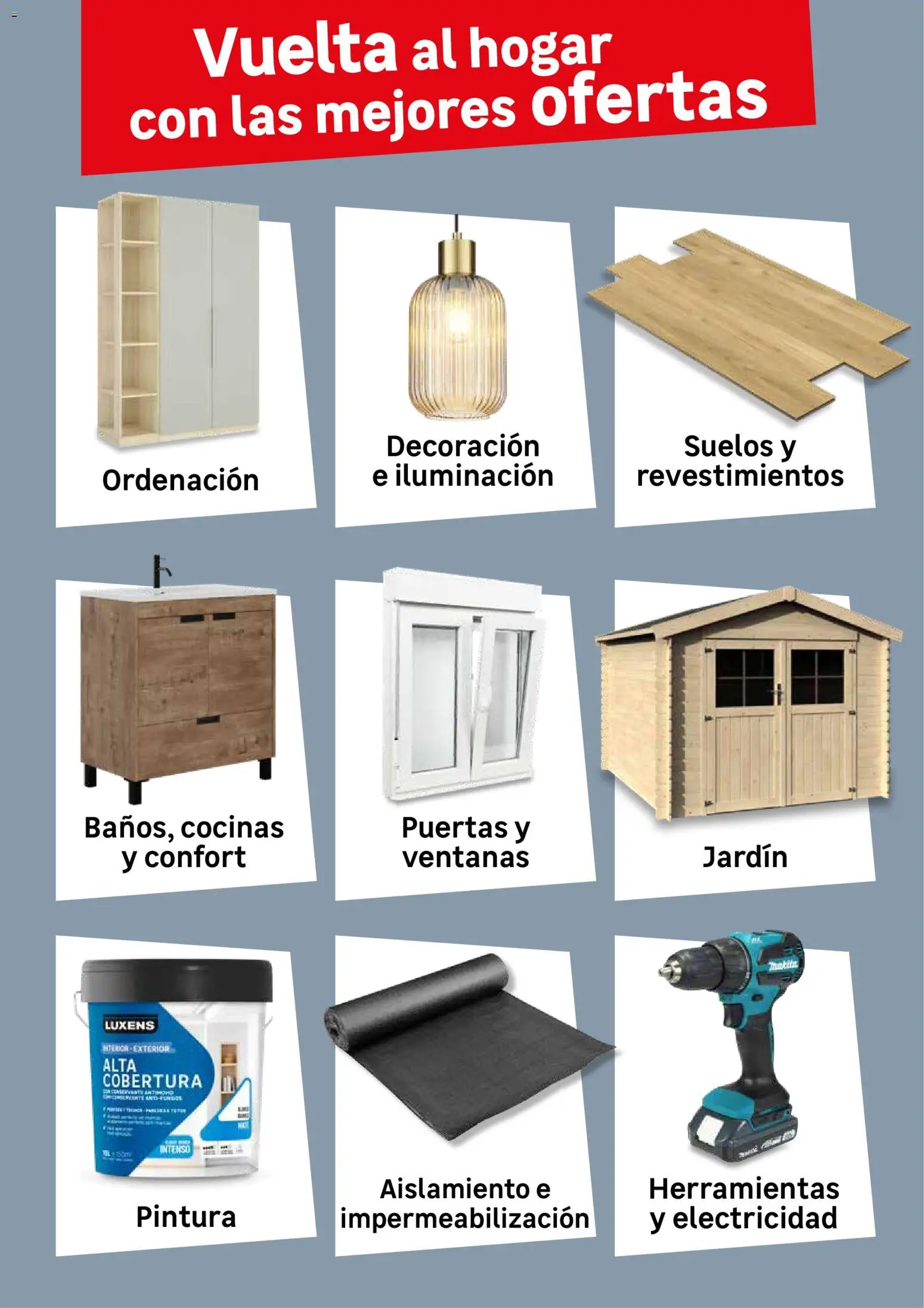 Leroy Merlin catálogo │ válido desde el 25/08/2026 | Página: 5 | Productos: Herramientas, Iluminación, Decoración, Puertas