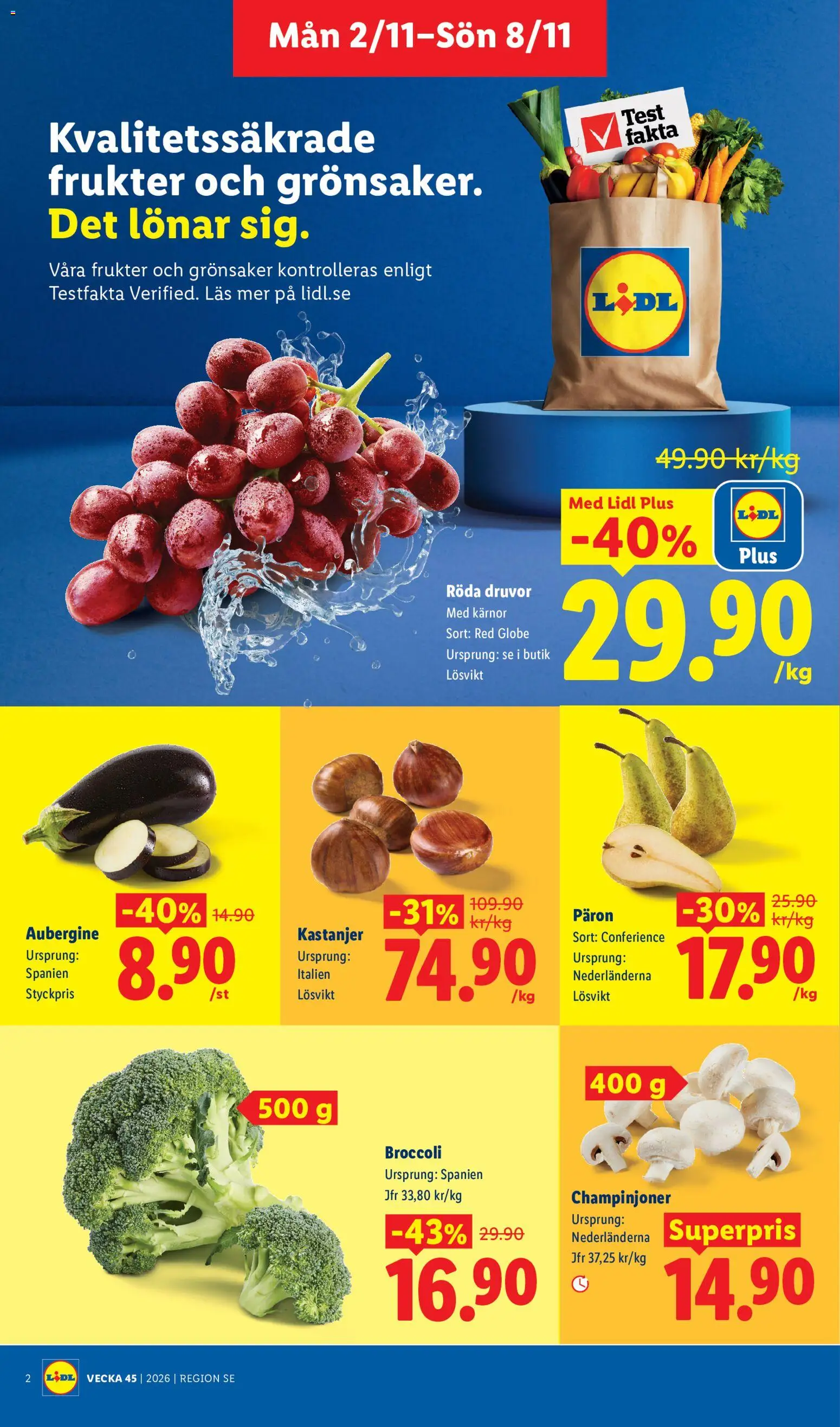 Lidl reklamblad aktuell från 02/11/2026 | Sida: 2