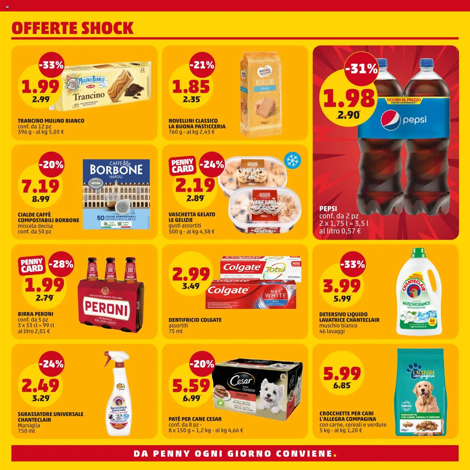 Volantino PENNY del 23/07/2026 | Pagina: 4 | Prodotti: Paté, Sgrassatore, Gelato, Lavatrice