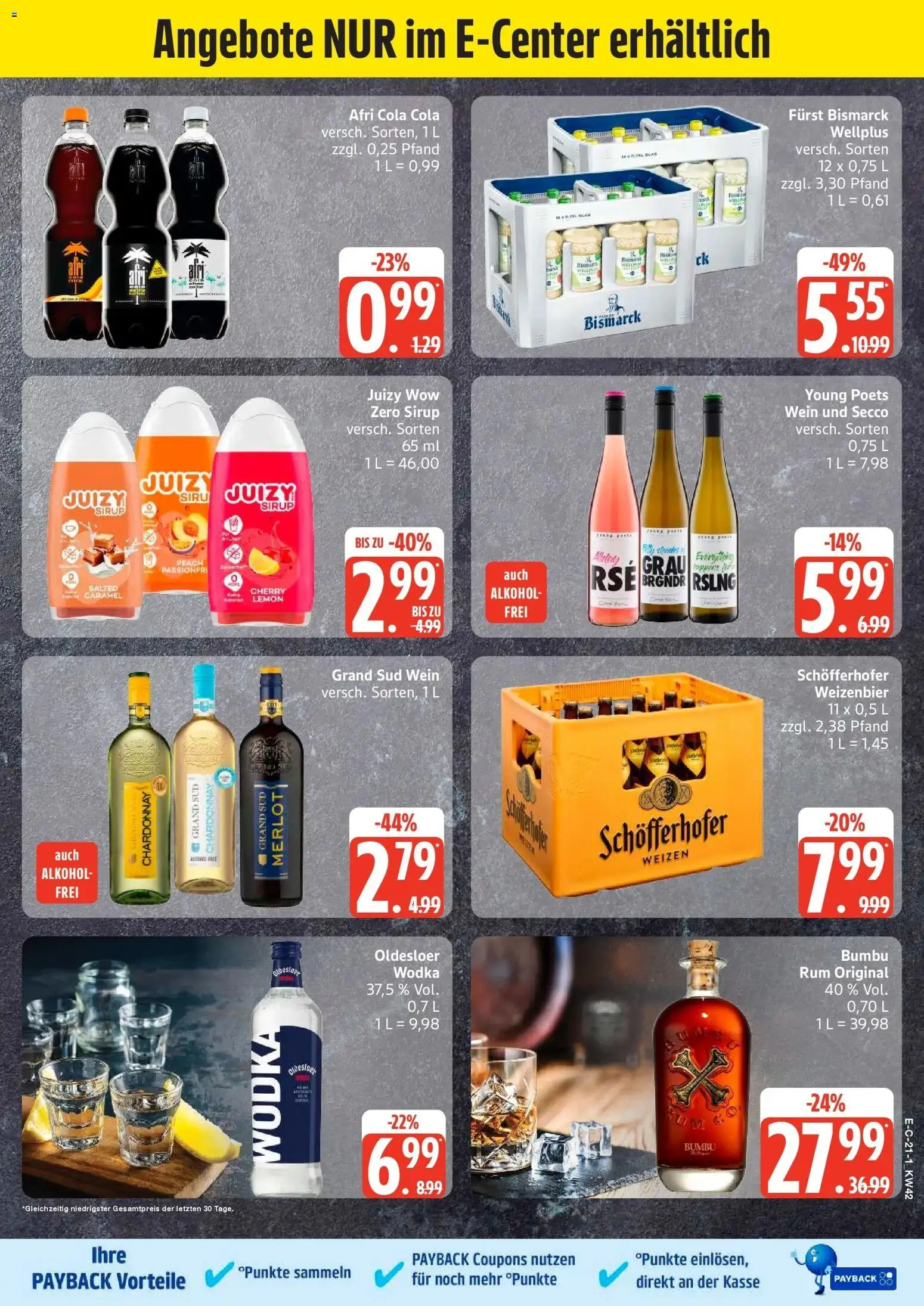 Edeka Prospekt Tostedt (ab 12.10.2026) » Angebote Online | Seite: 31 | Produkte: Sirup, Alkohol, Grand sud, Wodka