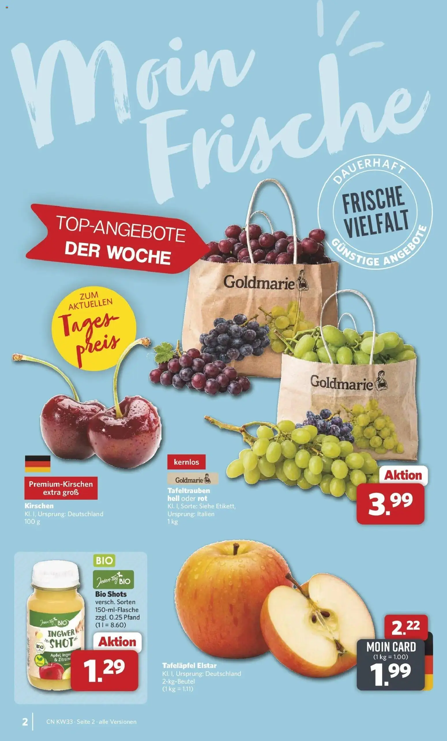 Combi Prospekt Dülmen (ab 10.08.2026) zum Blättern | Seite: 2 | Produkte: Äpfel, Kirschen, Zitrone