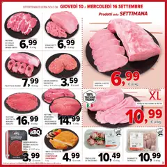Anteprima del volantino Todis volantino valido a partire dal 03/09/2026 | Pagina: 3 | Prodotti: Tacchino, Carne, Griglia, Hamburger