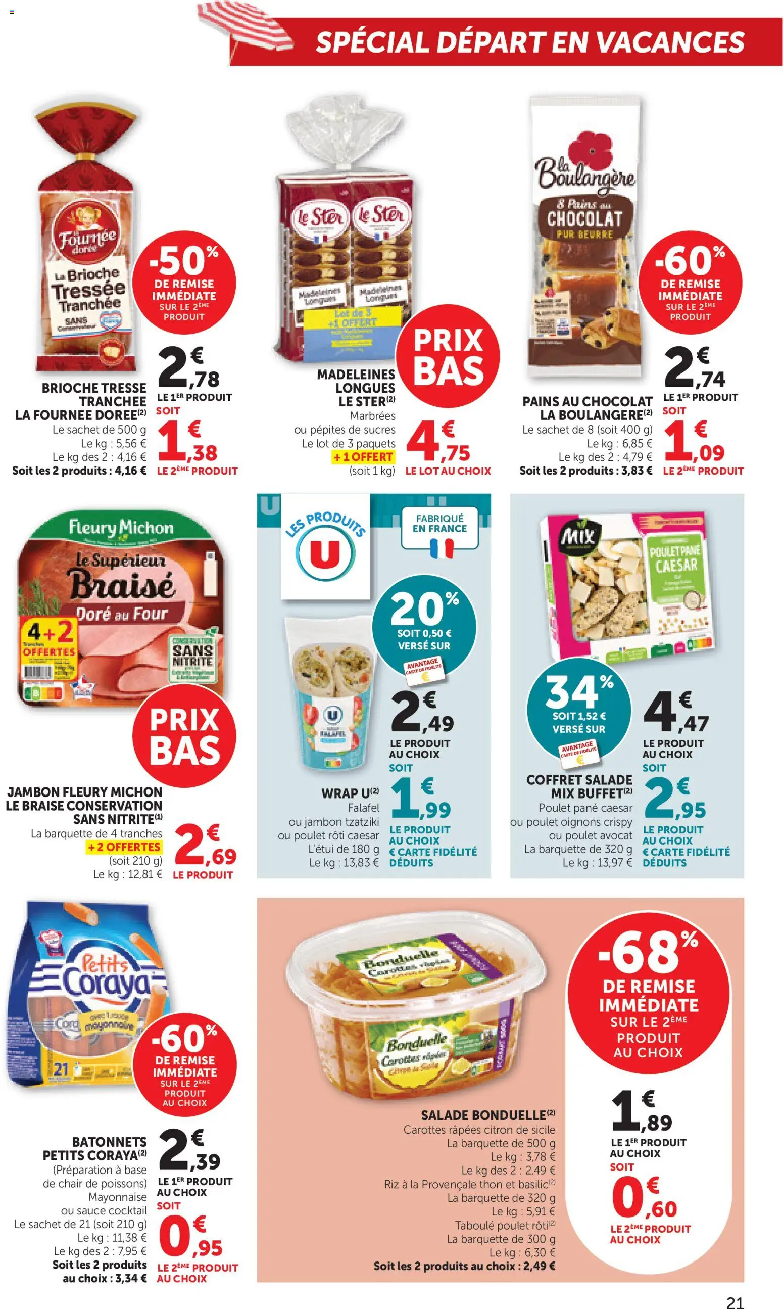 {H1} | Page: 21 | Produits: Carottes, Citron, Beurre, Riz