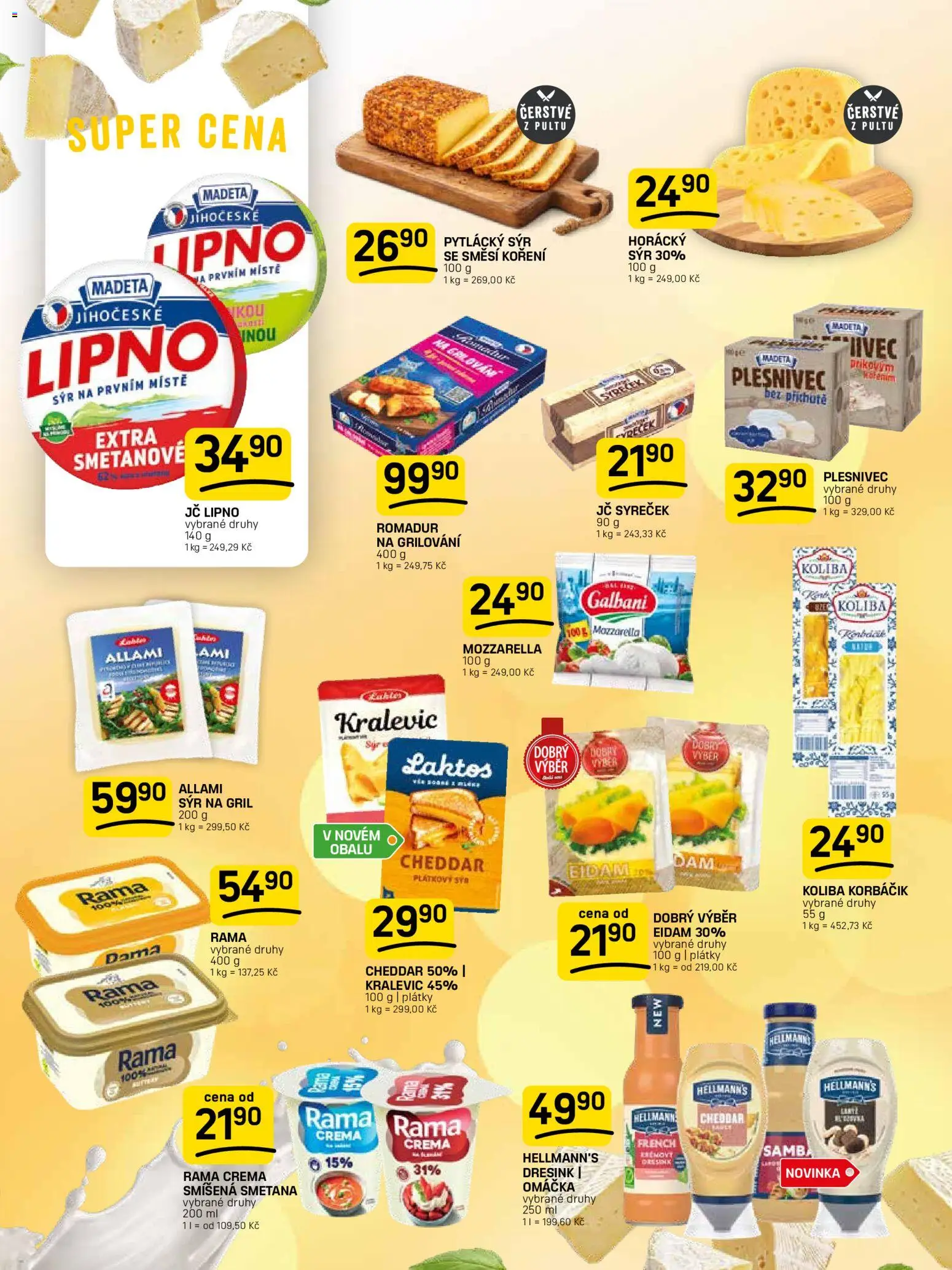 Flop leták od 10.06.2026 | Strana: 4 | Produkty: Sýr, Sýr na gril, Rama, Romadur