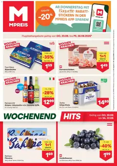 MPREIS Steyr ab 20.08.2026 gültig