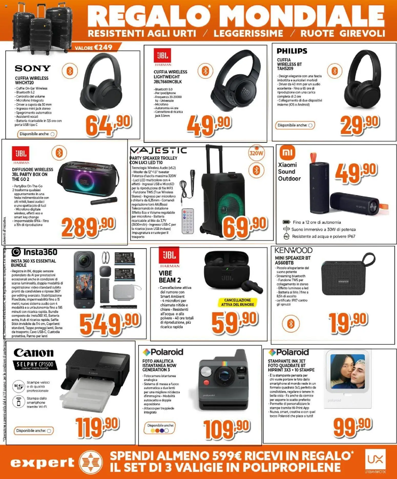 Volantino Expert del 04.06.2026 | Pagina: 11 | Prodotti: Xiaomi, Audio, Connettore, Borsa