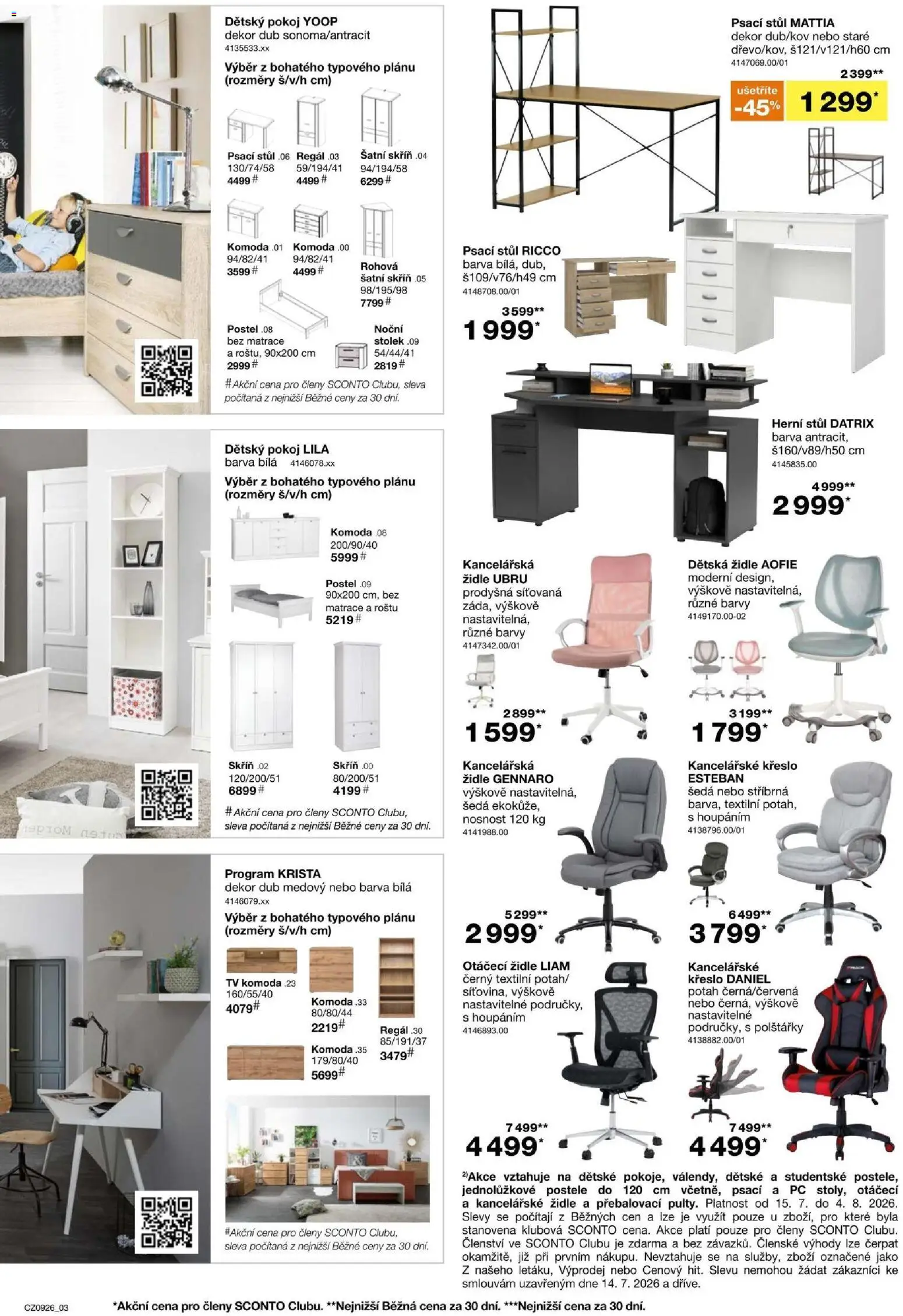 Sconto nábytek leták od 15.07.2026 | Strana: 3