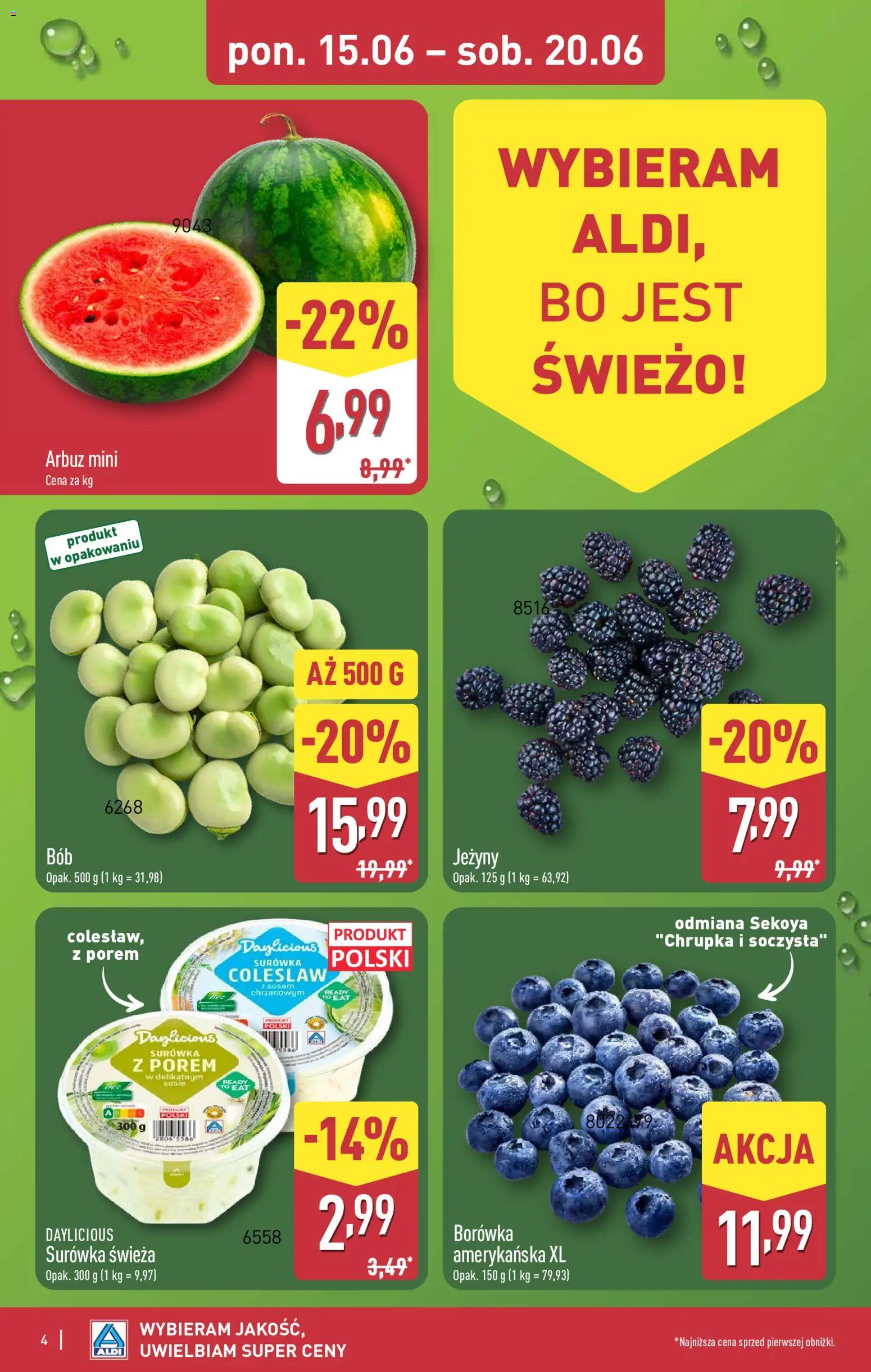 Aldi Polsko leták od 15.06.2026 | Strana: 4 | Produkty: Coleslaw