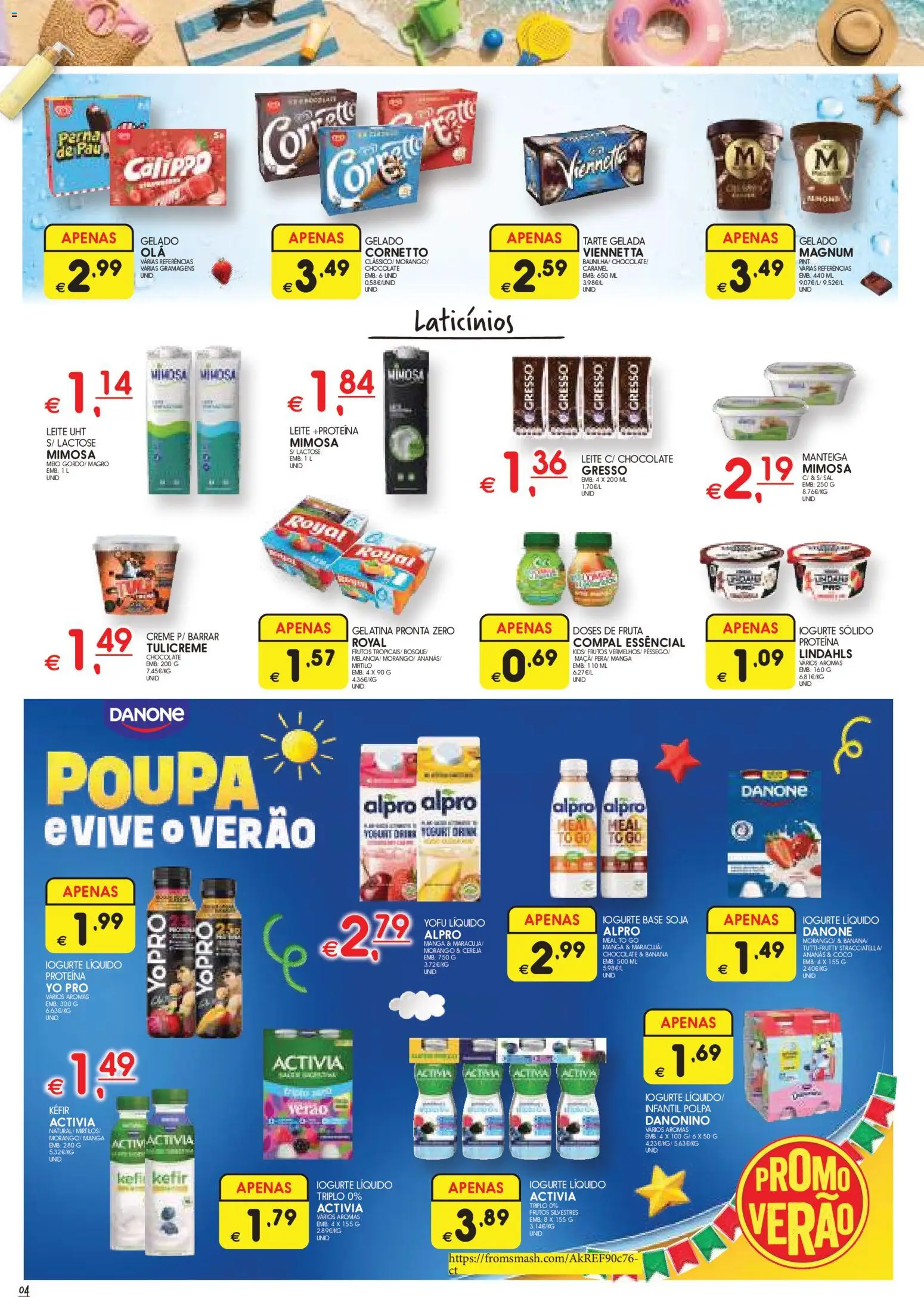 Meu Super folheto │ válido de 16/07/2026 | Página: 4 | Produtos: Soja, Gelatina, Cereja, Proteina