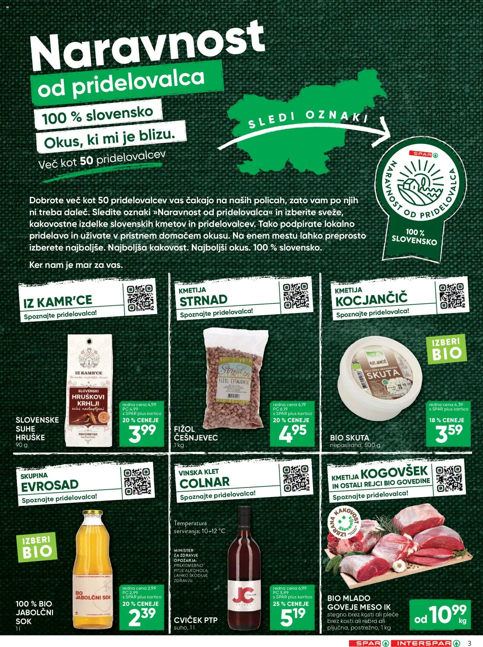 Novi Spar katalog ponudbe – veljaven od 28.10.2026 | Stran: 3