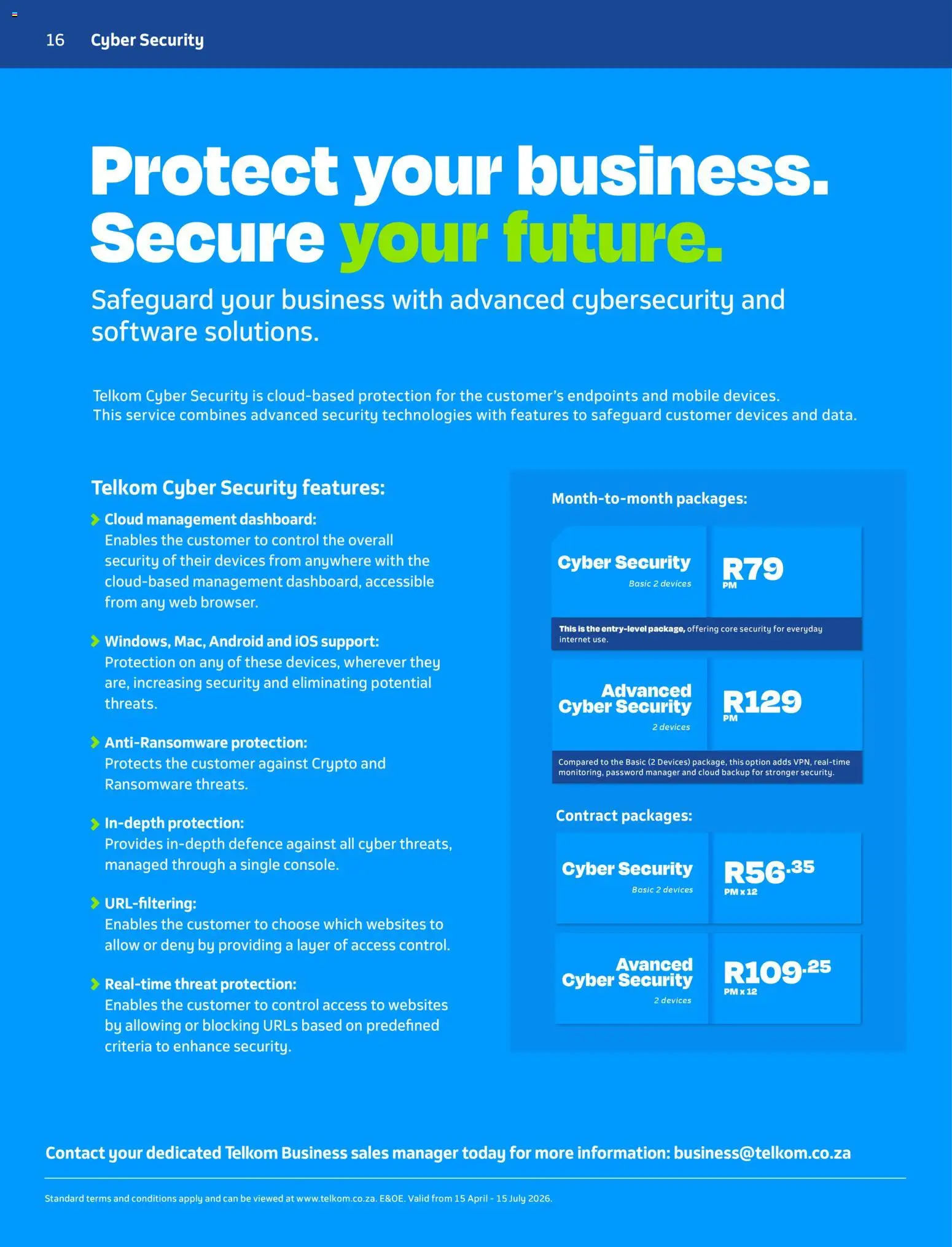 Telkom Telkom Business Deals Electronics Deals April 2026 — page 16 of 20