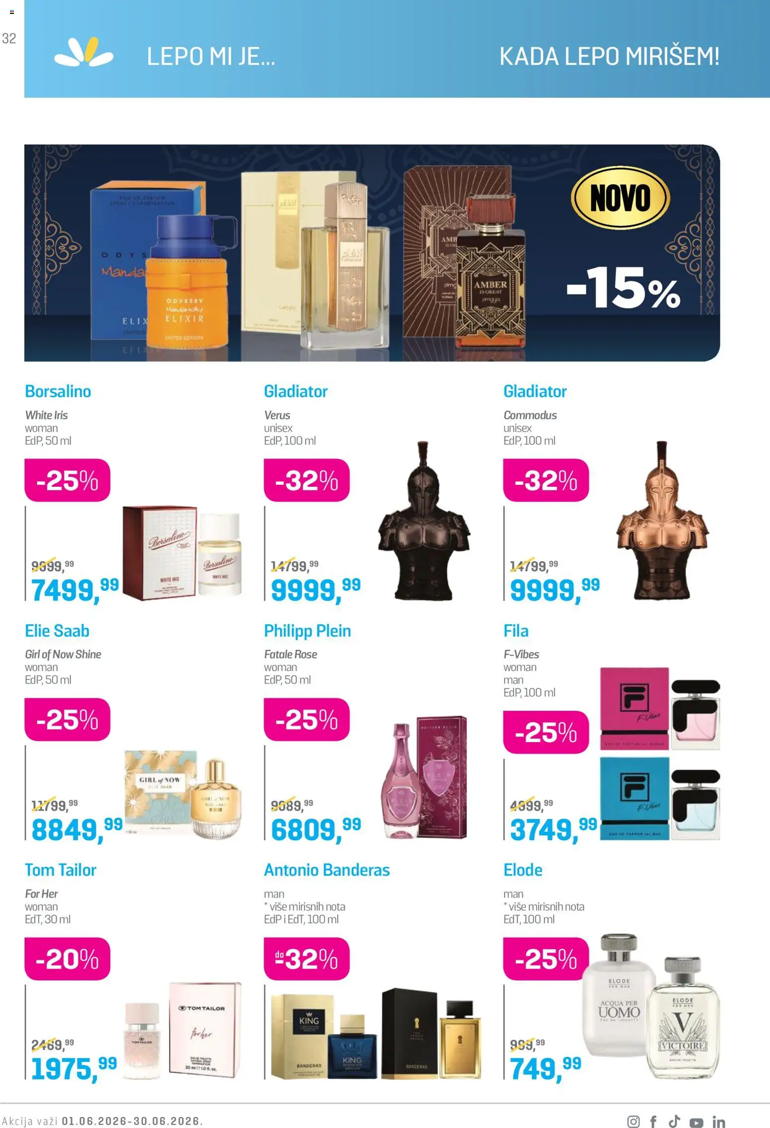 Lilly drogerie katalog - važi od 01.06.2026 | Strana: 32