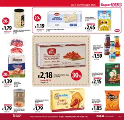 Anteprima del volantino A&O volantino Super valido a partire dal 07.05.2026 | Pagina: 7 | Prodotti: Cereali, Salsa, Fette biscottate, Cipolline