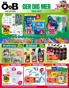 ÖoB erbjudanden - Förhandsvisning av reklamblad från butik ÖoB aktuell från 27/07/2026