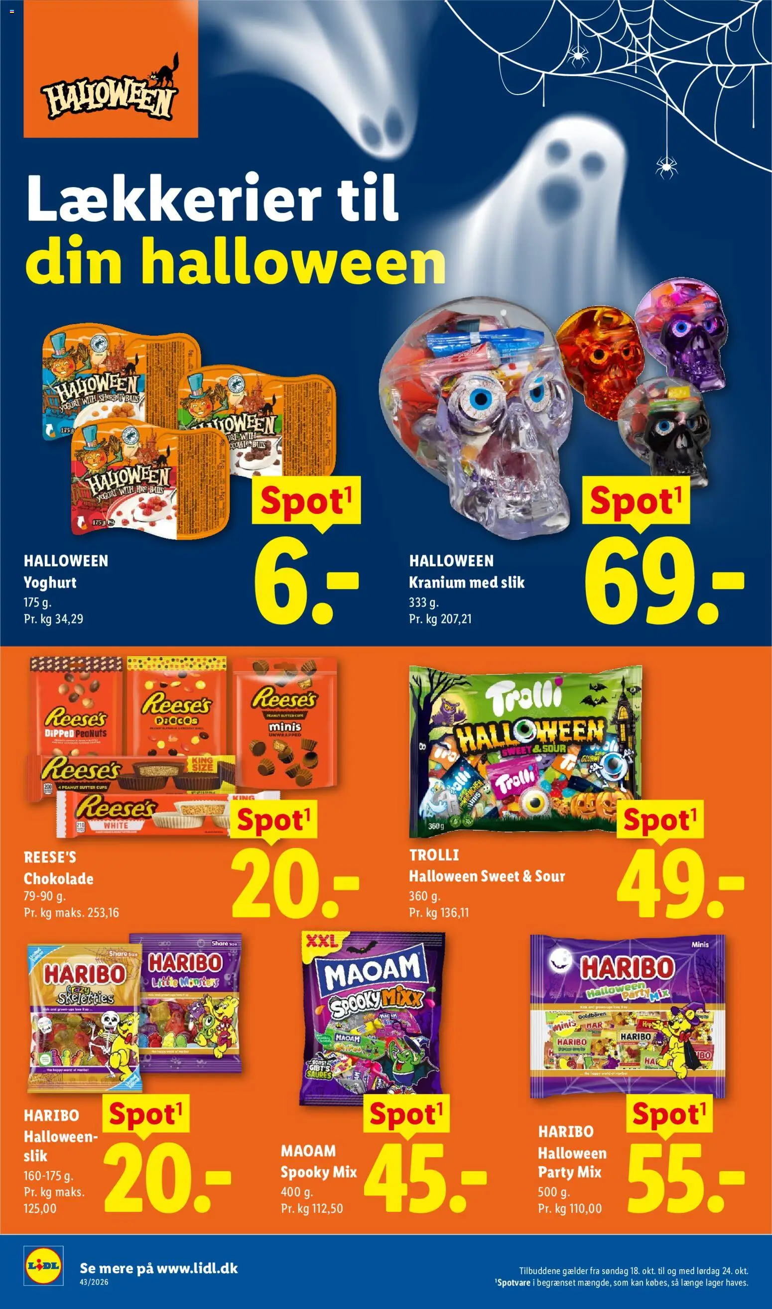 Lidl tilbudsavis – gyldig fra 18/10/2026 | Side: 7 | Produkter: Chokolade, Slik, Peanuts, Søm