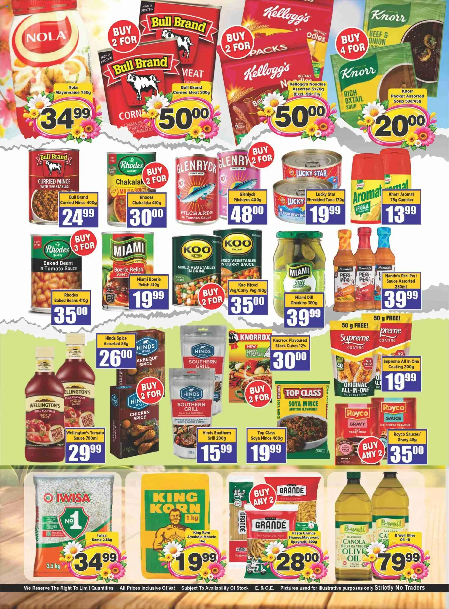 New Big Save catalogue – valid from 26/08/2026 | Page: 2 | Products: Baked beans, Protein, Cheese, Onion