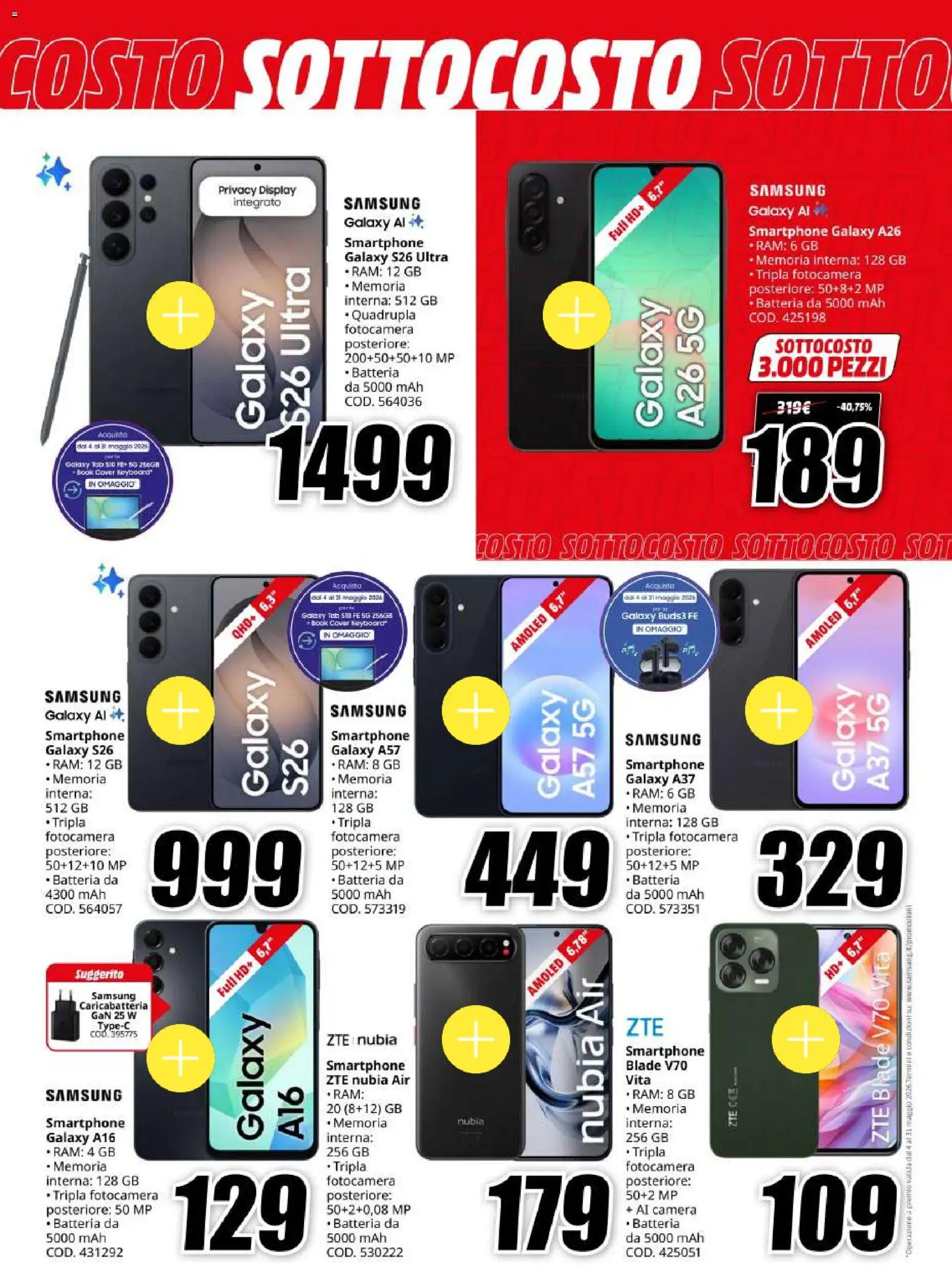 Volantino Media World del 08.05.2026 | Pagina: 4