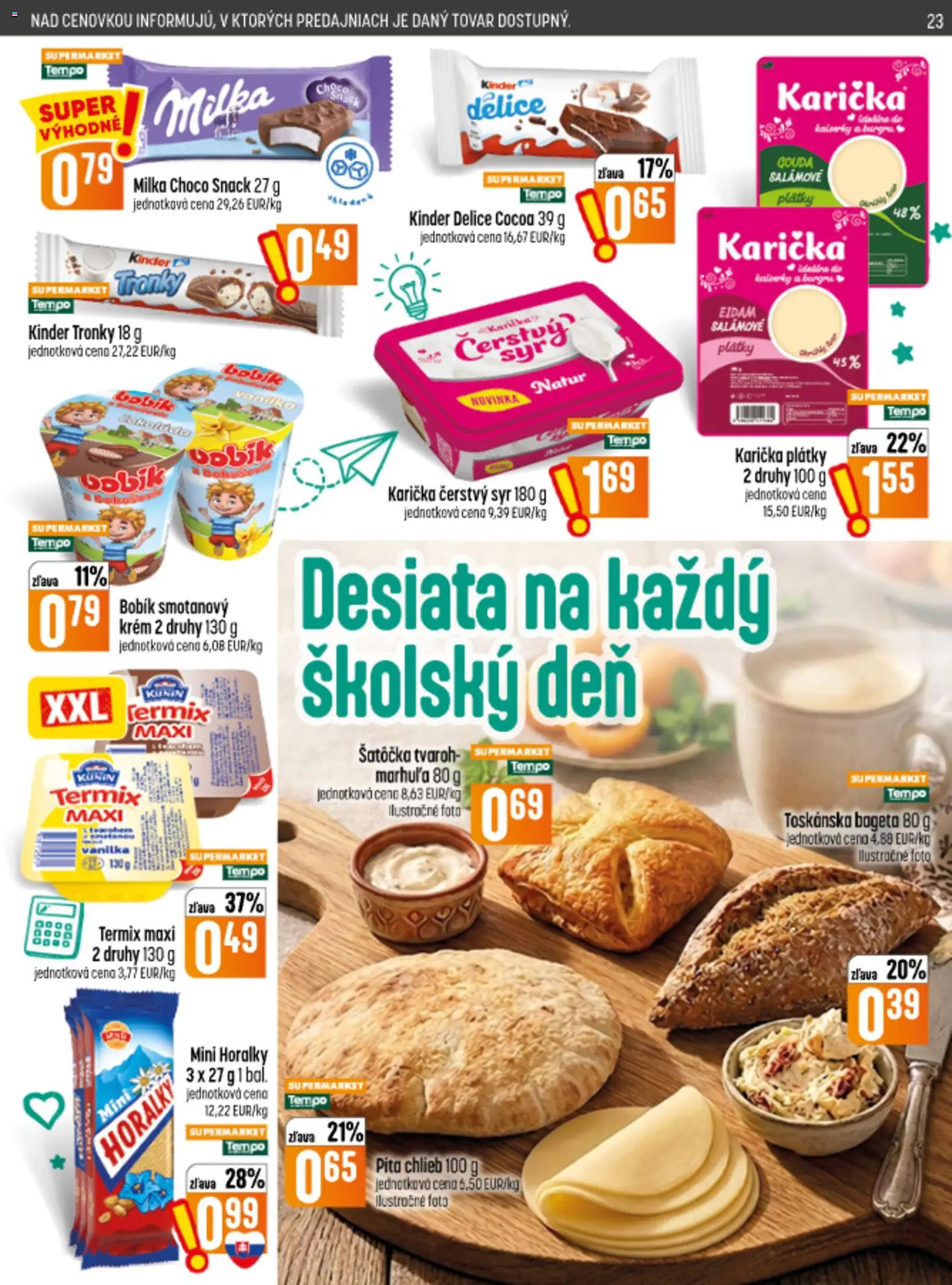 Nové COOP Jednota akcie – leták je platný od 10.09.2026 | Strana: 23