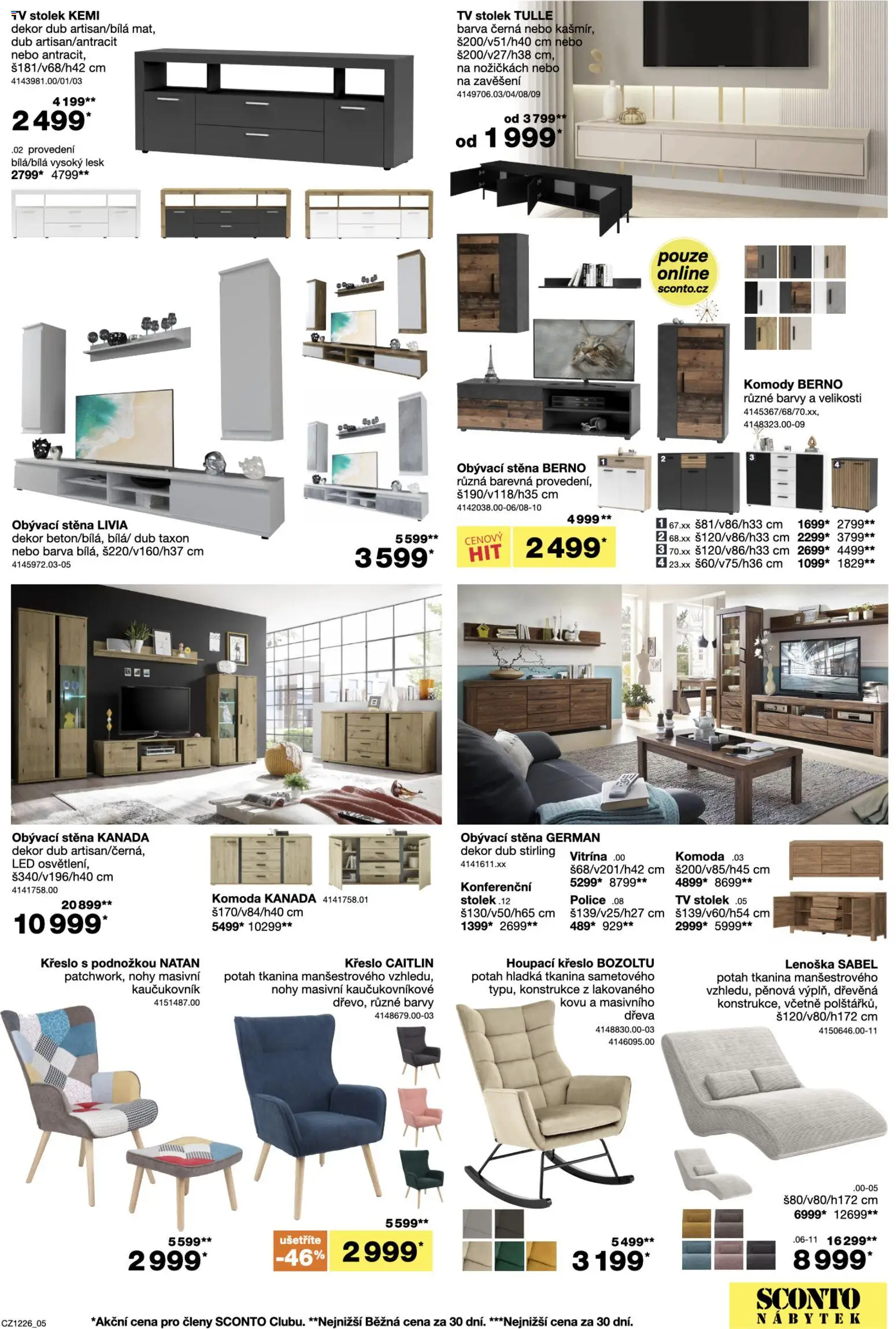 Sconto nábytek leták od 23.09.2026 | Strana: 5