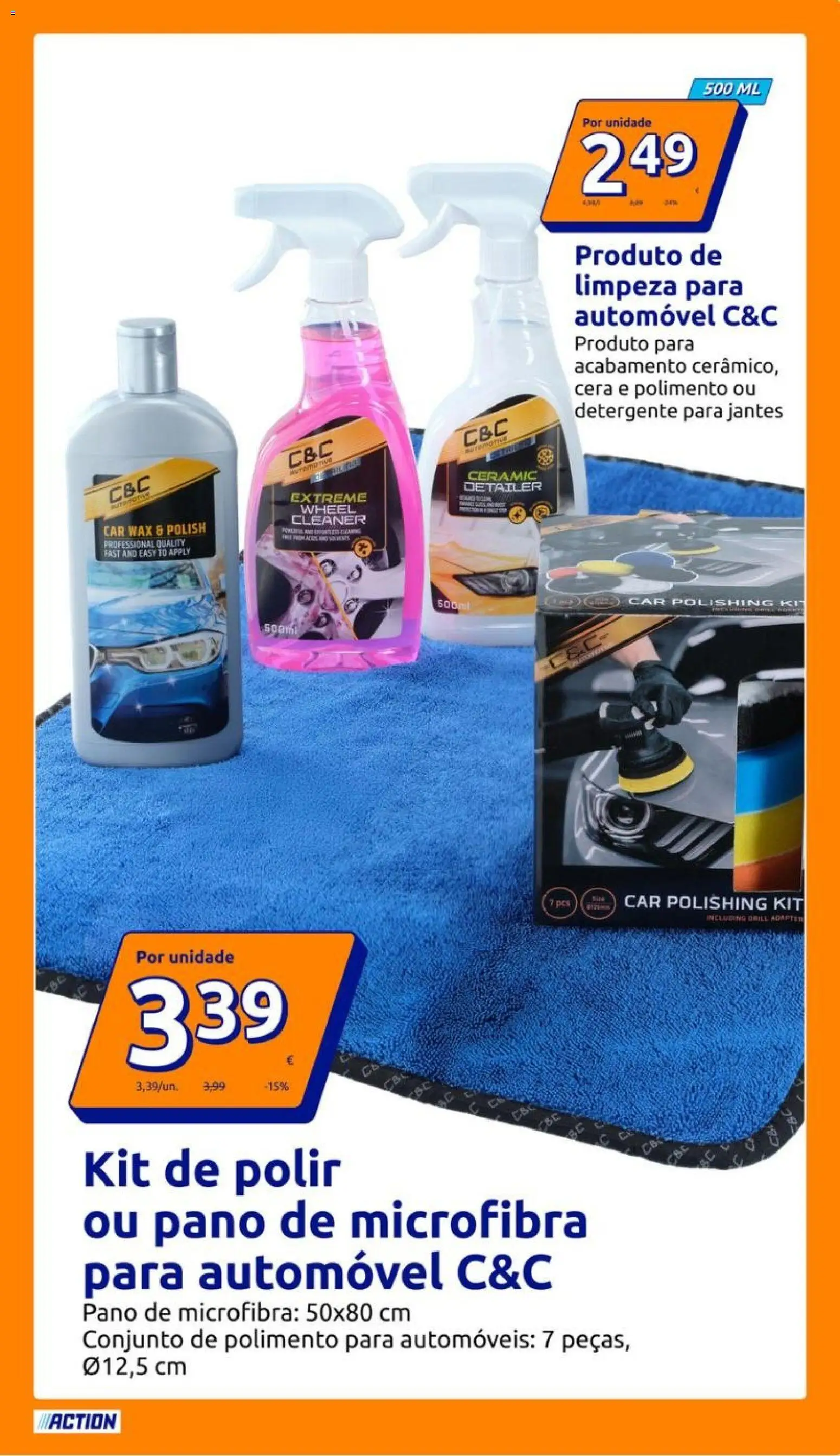 Action folheto │ válido de 29/07/2026 | Página: 11 | Produtos: Detergente, Cera