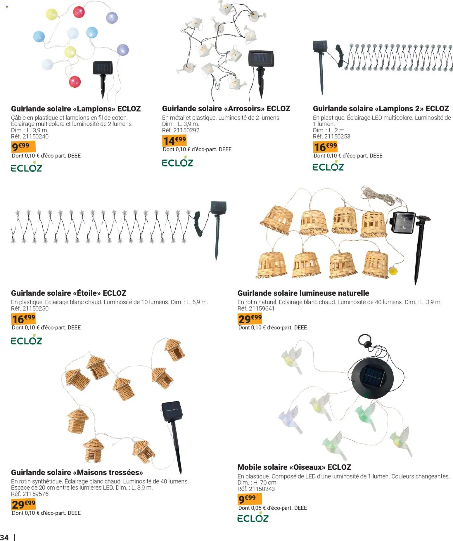 {H1} | Page: 34 | Produits: Câble, Guirlande solaire