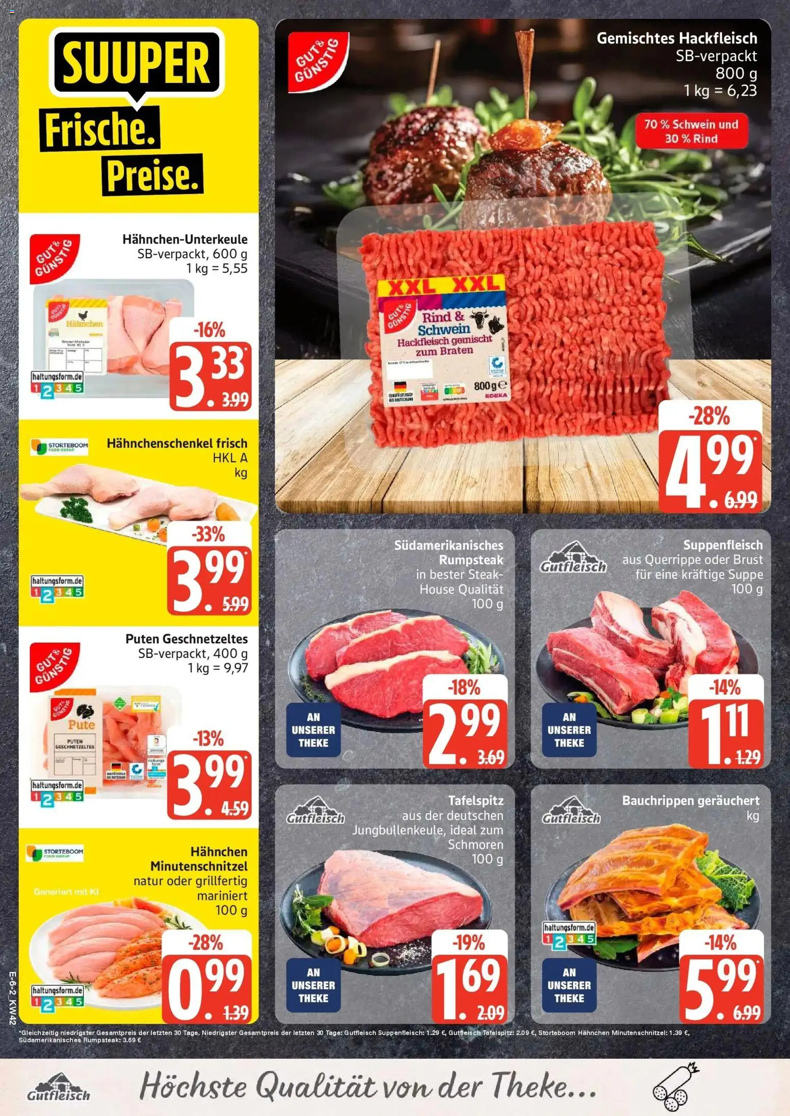 Edeka Prospekt Bremervörde (ab 12.10.2026) » Angebote Online | Seite: 10 | Produkte: Rumpsteak, Tafelspitz, Steak, Hackfleisch