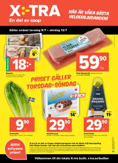 Coop X:-TRA erbjudanden - Förhandsvisning av reklamblad från butik Coop X:-TRA aktuell från 06/07/2026 | Sida: 4
