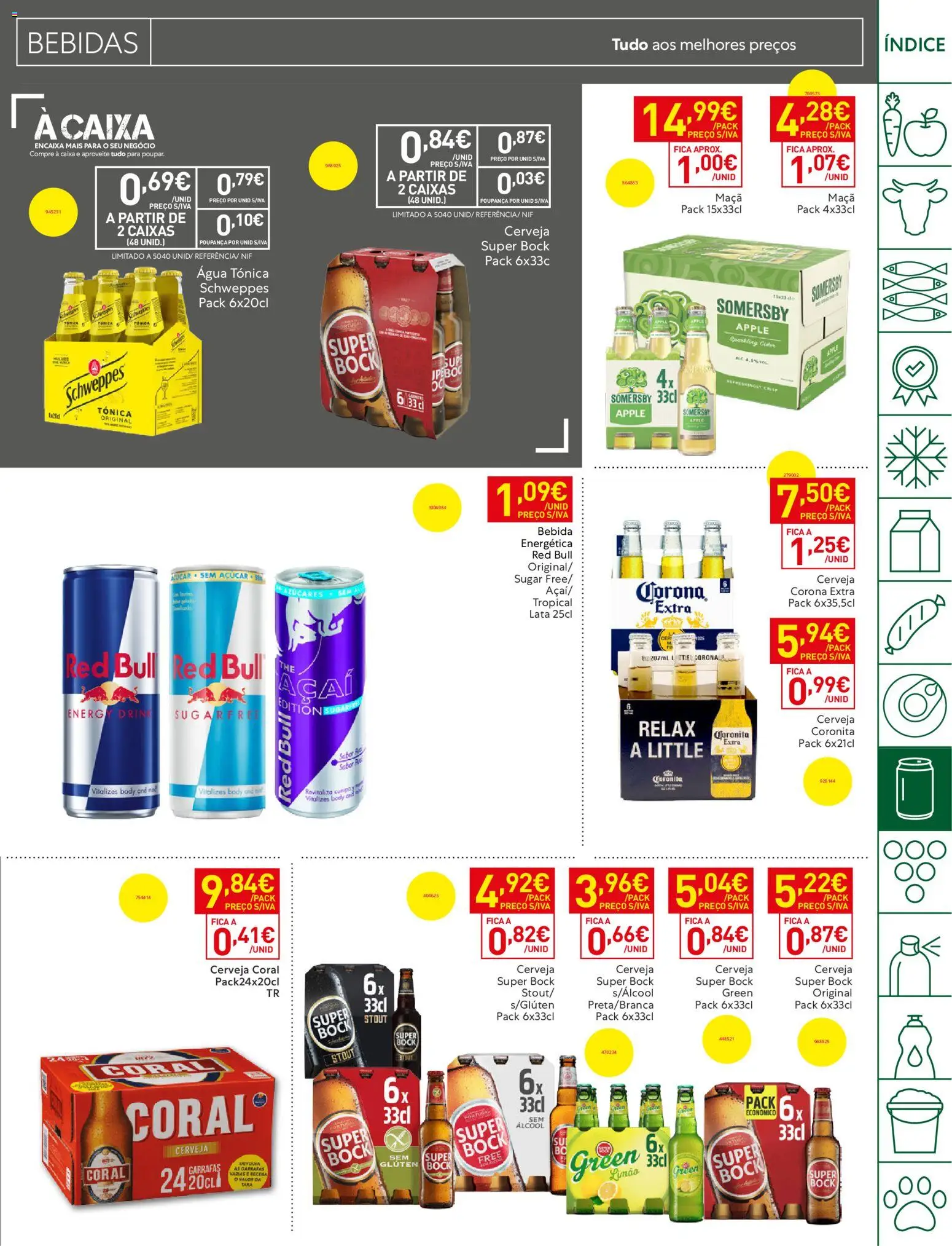 Recheio folheto Madeira │ válido de 18/08/2026 | Página: 25 | Produtos: Agua, Bebidas, Cerveja, Somersby