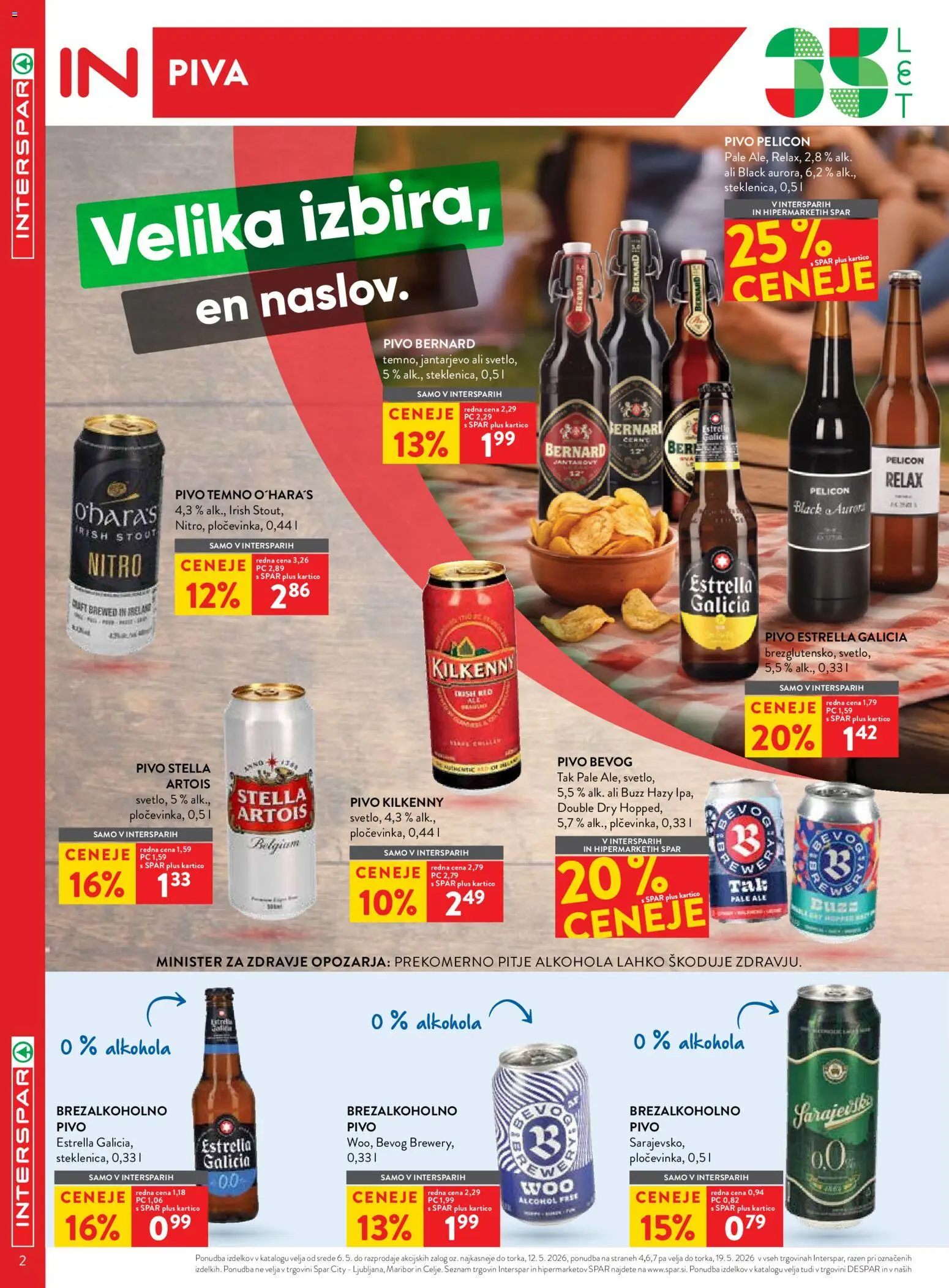 Novi Spar katalog ponudbe – veljaven od 06.05.2026 | Stran: 2