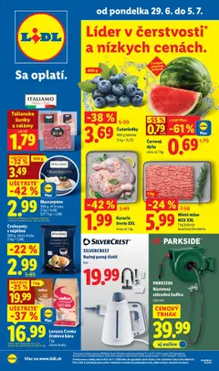 Lidl leták platný od 29.06.2026