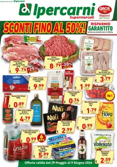 Anteprima del volantino Ipercarni volantino valido a partire dal 29.05.2026