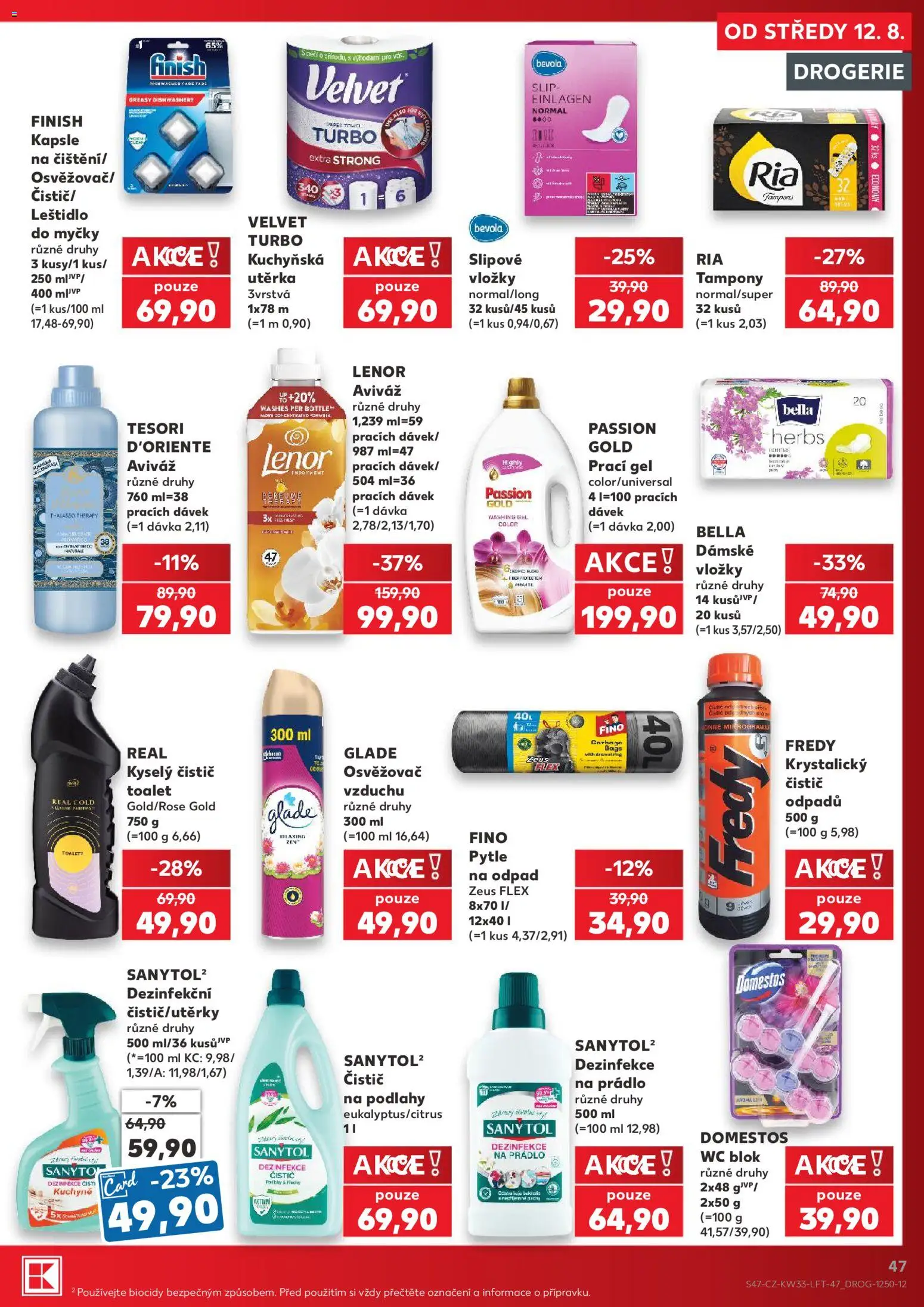 Kaufland leták - Ostrava od 12.08.2026 | Strana: 47