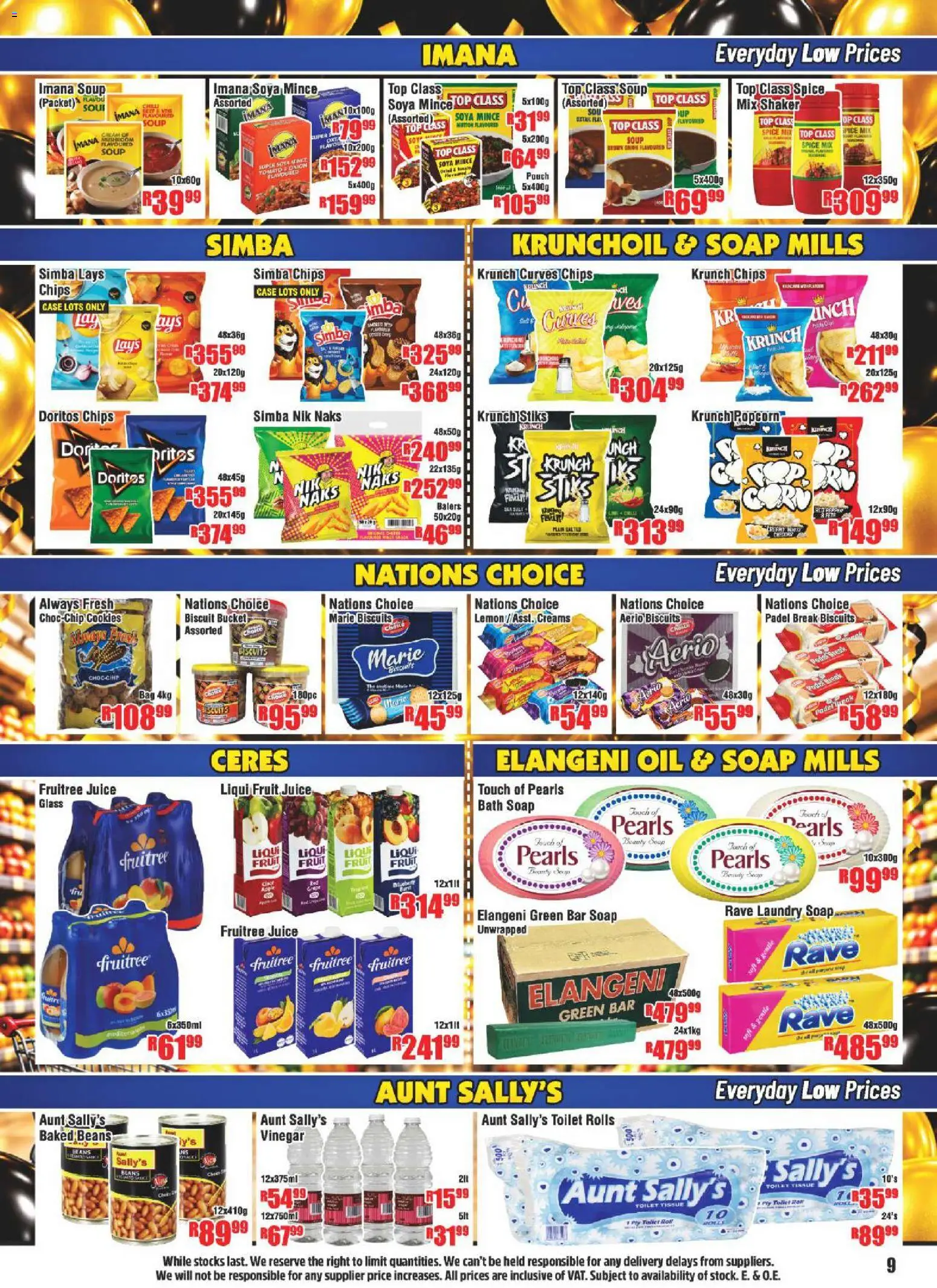 New Devland catalogue – valid from 12/10/2026 | Page: 9 | Products: Vinegar, Chips, Soap, Fruit